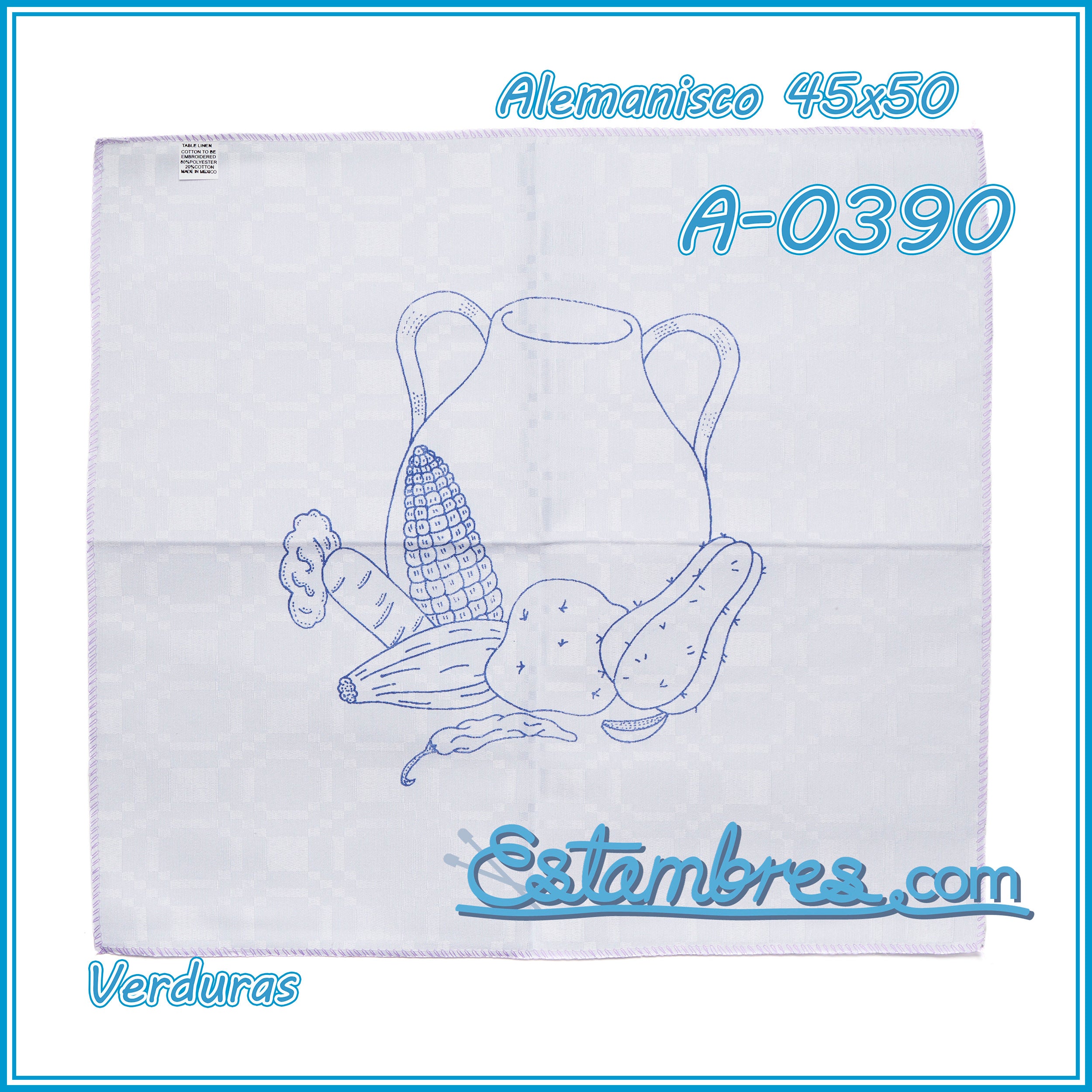 VERDURAS - Alemanisco [45x50cm]
