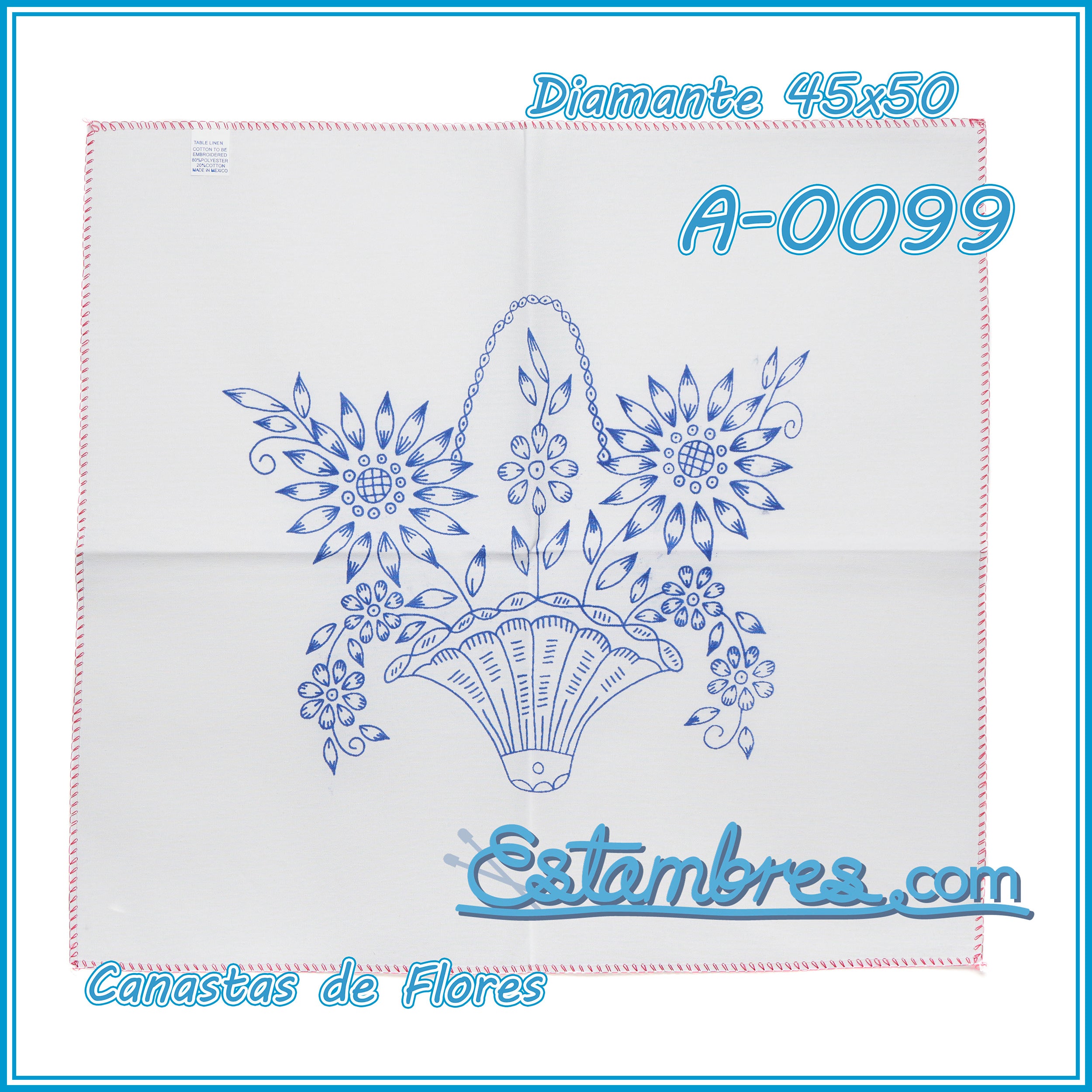 CANASTAS de FLORES - Diamante [45x50cm]