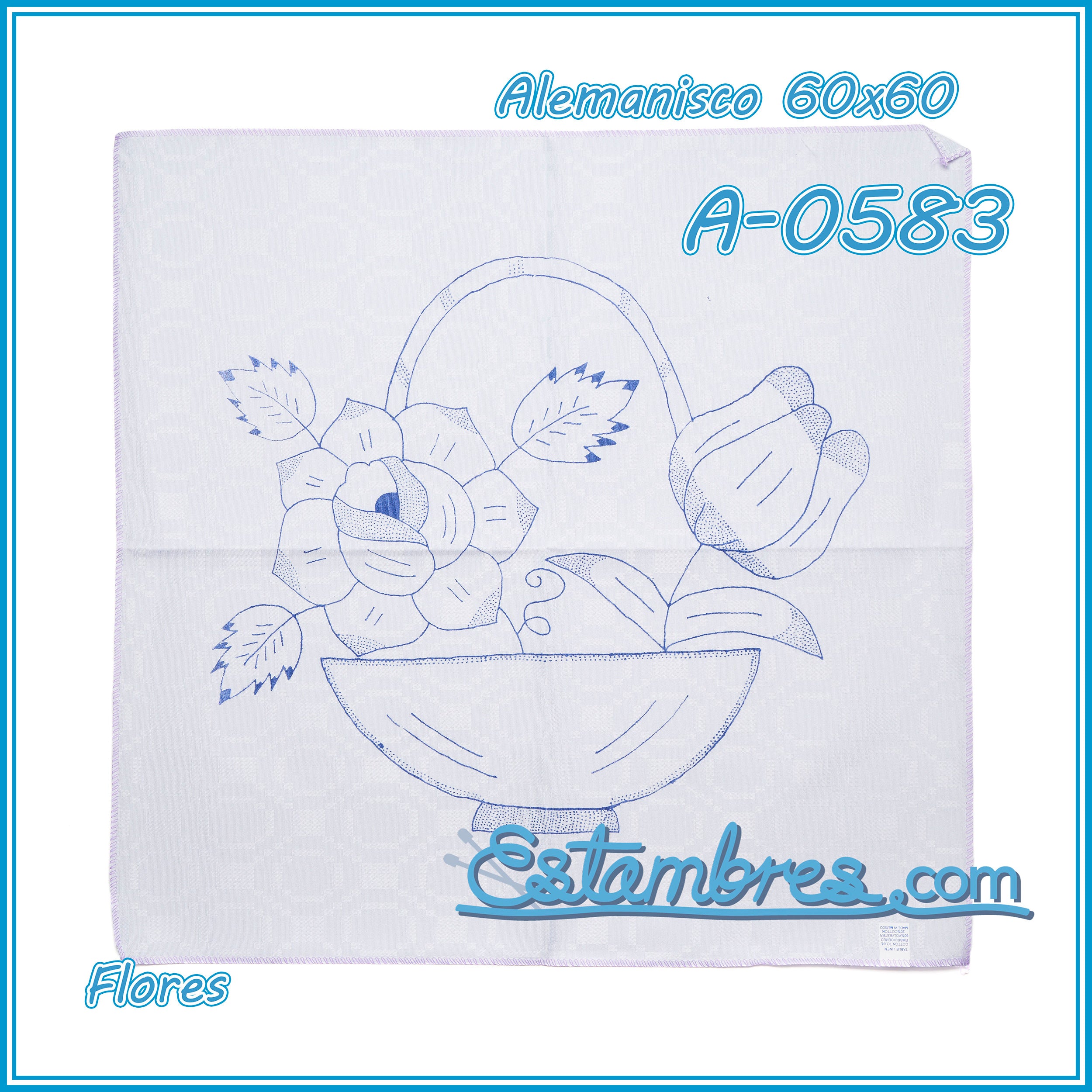 FLORES - Alemanisco [60x60cm]