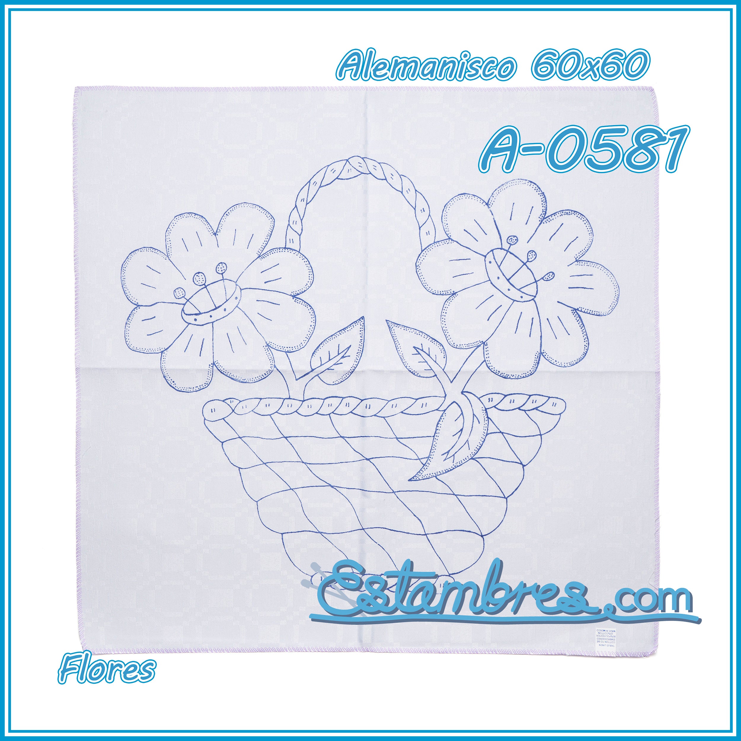FLORES - Alemanisco [60x60cm]