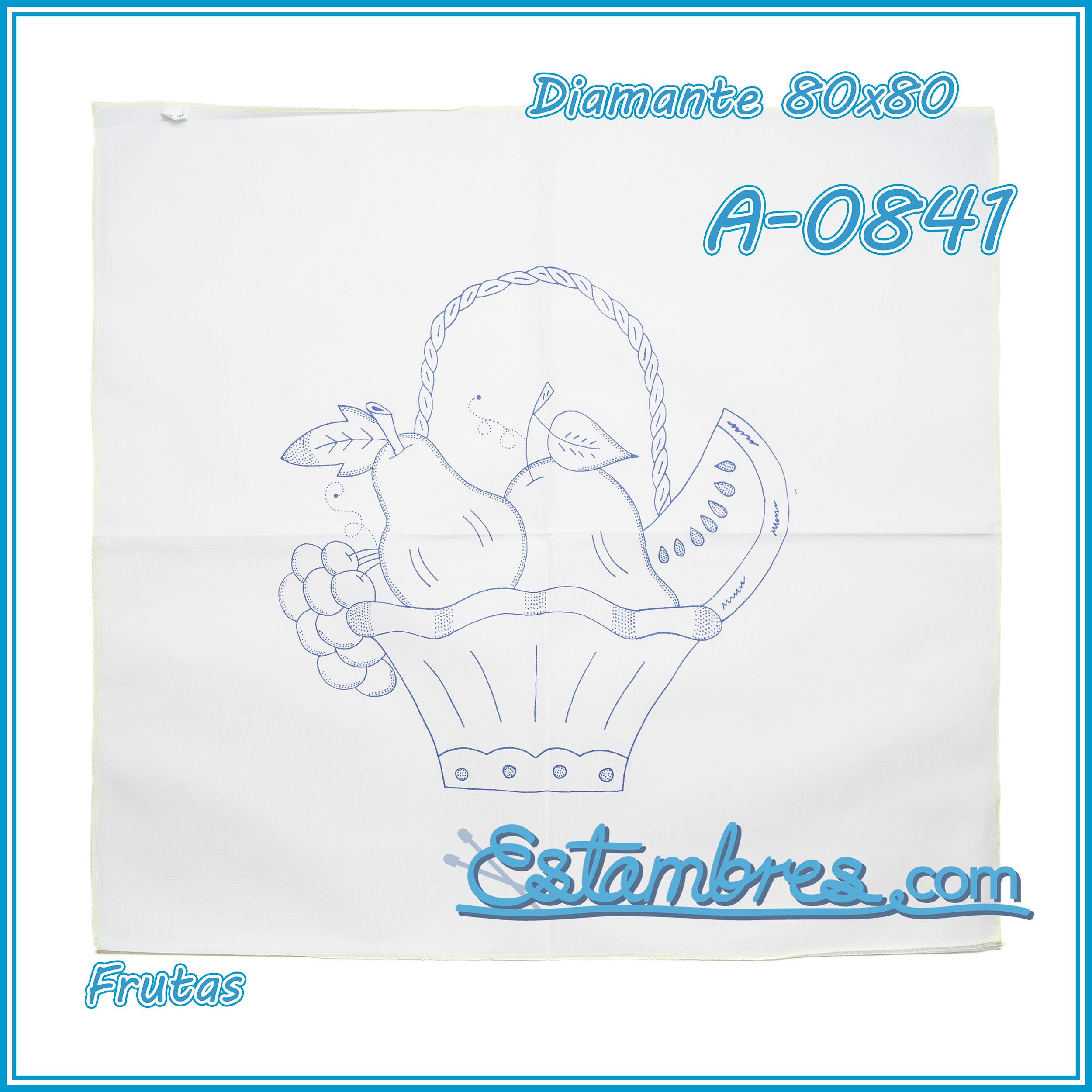 FRUTAS - Diamante [80x80cm]