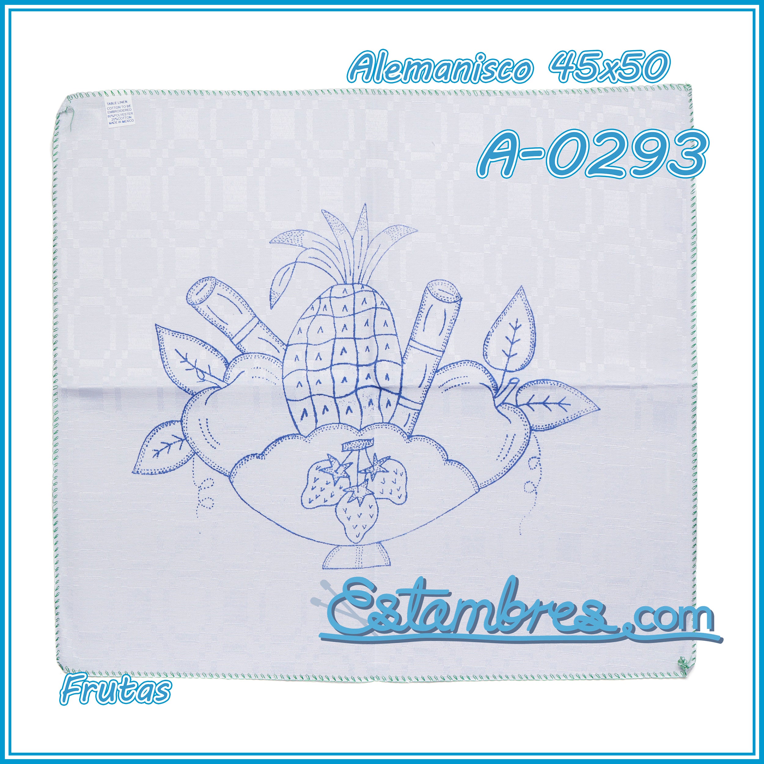 FRUTAS - Alemanisco [45x50cm]