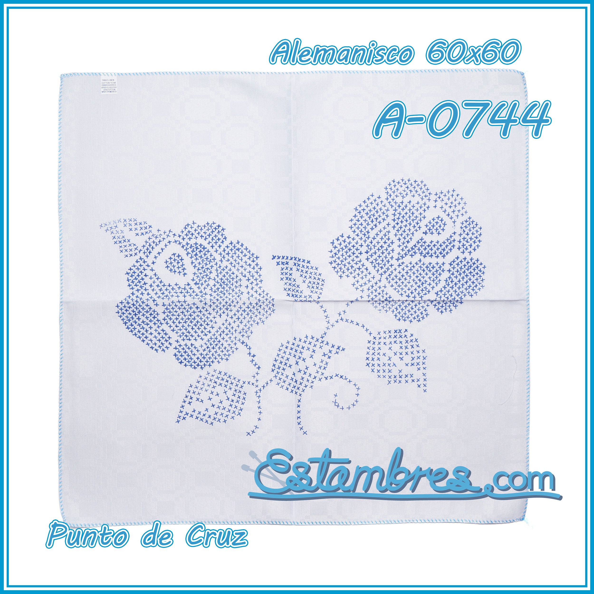 PUNTO de CRUZ - Alemanisco [60x60cm]