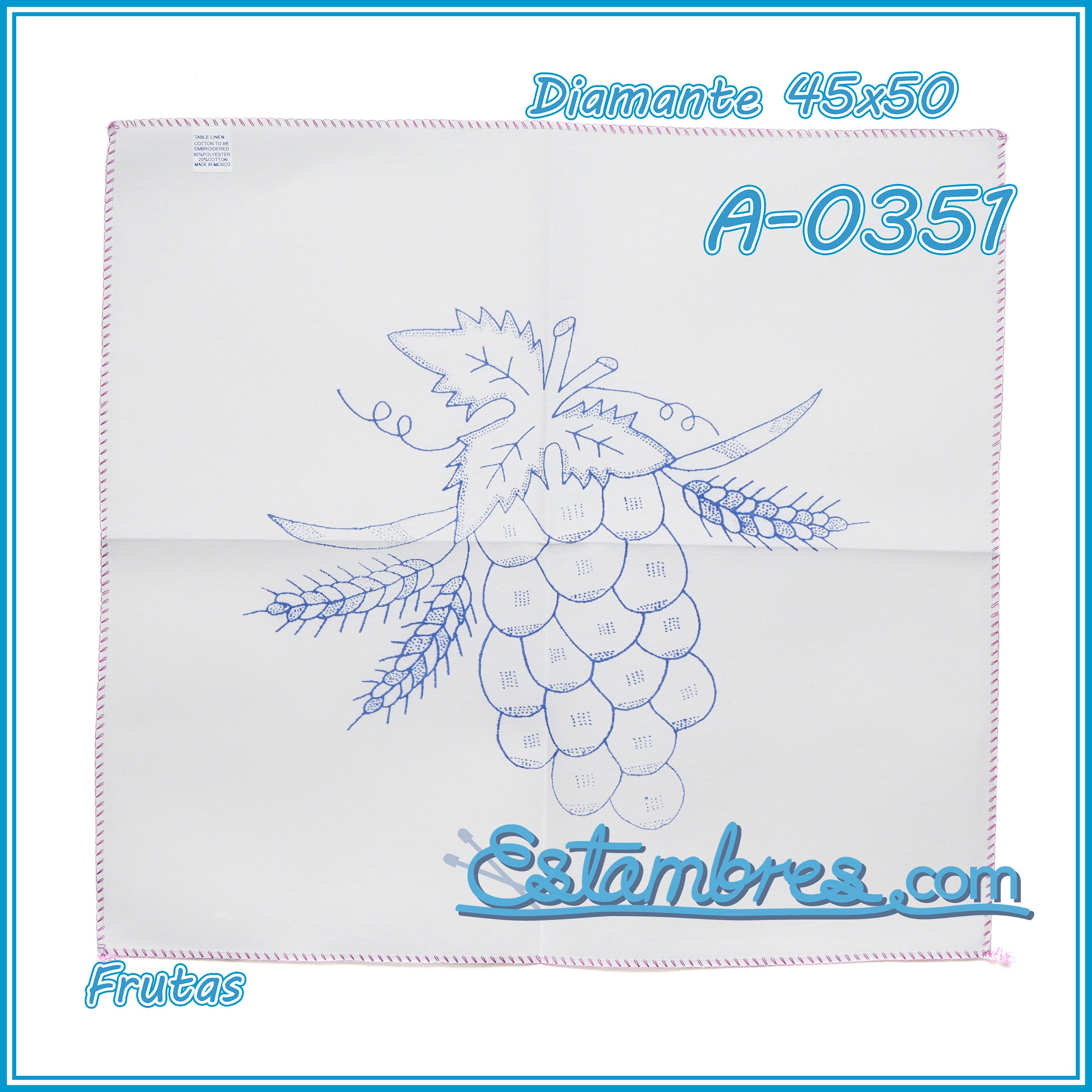 FRUTAS - Diamante [45x50cm]