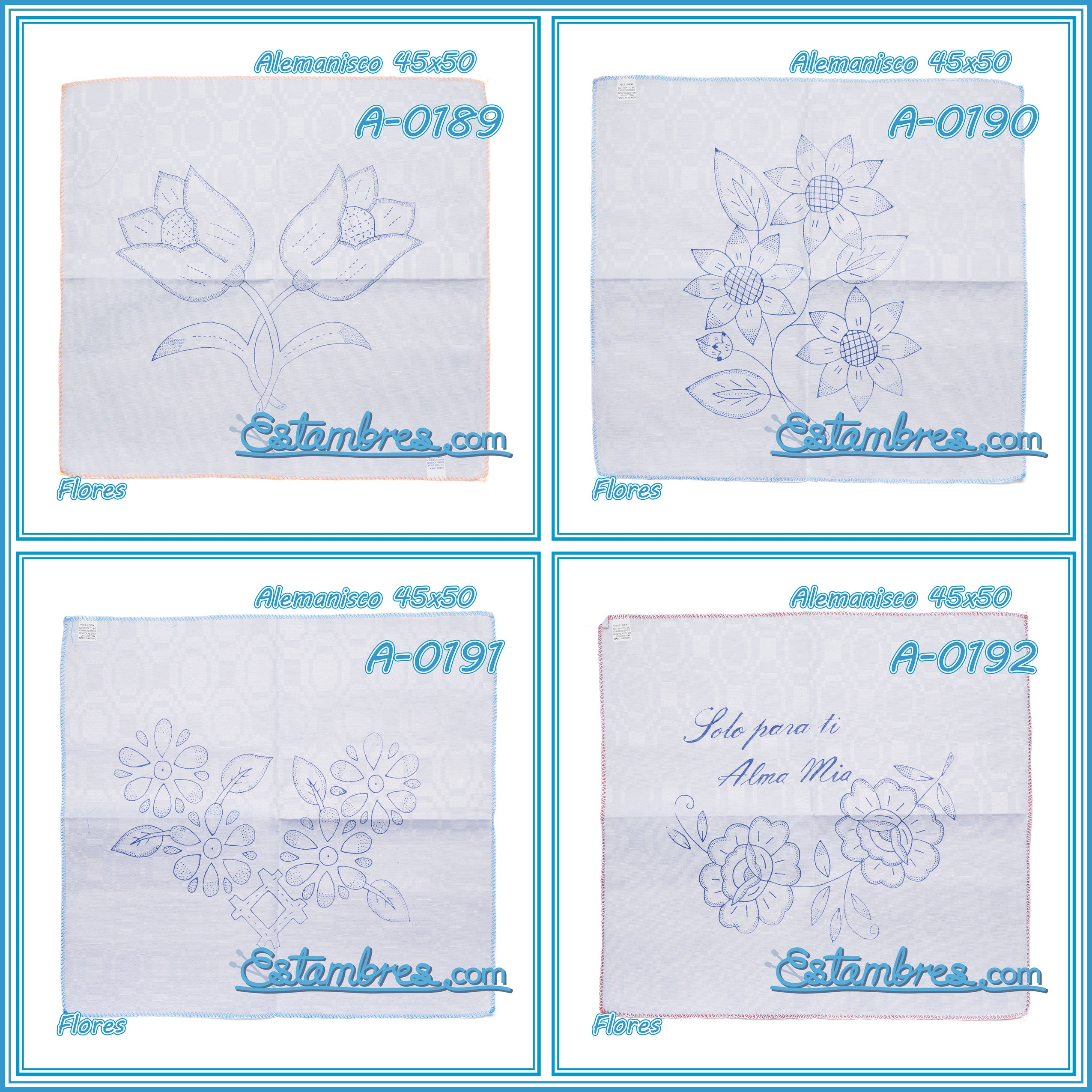FLORES - Alemanisco [45x50cm]