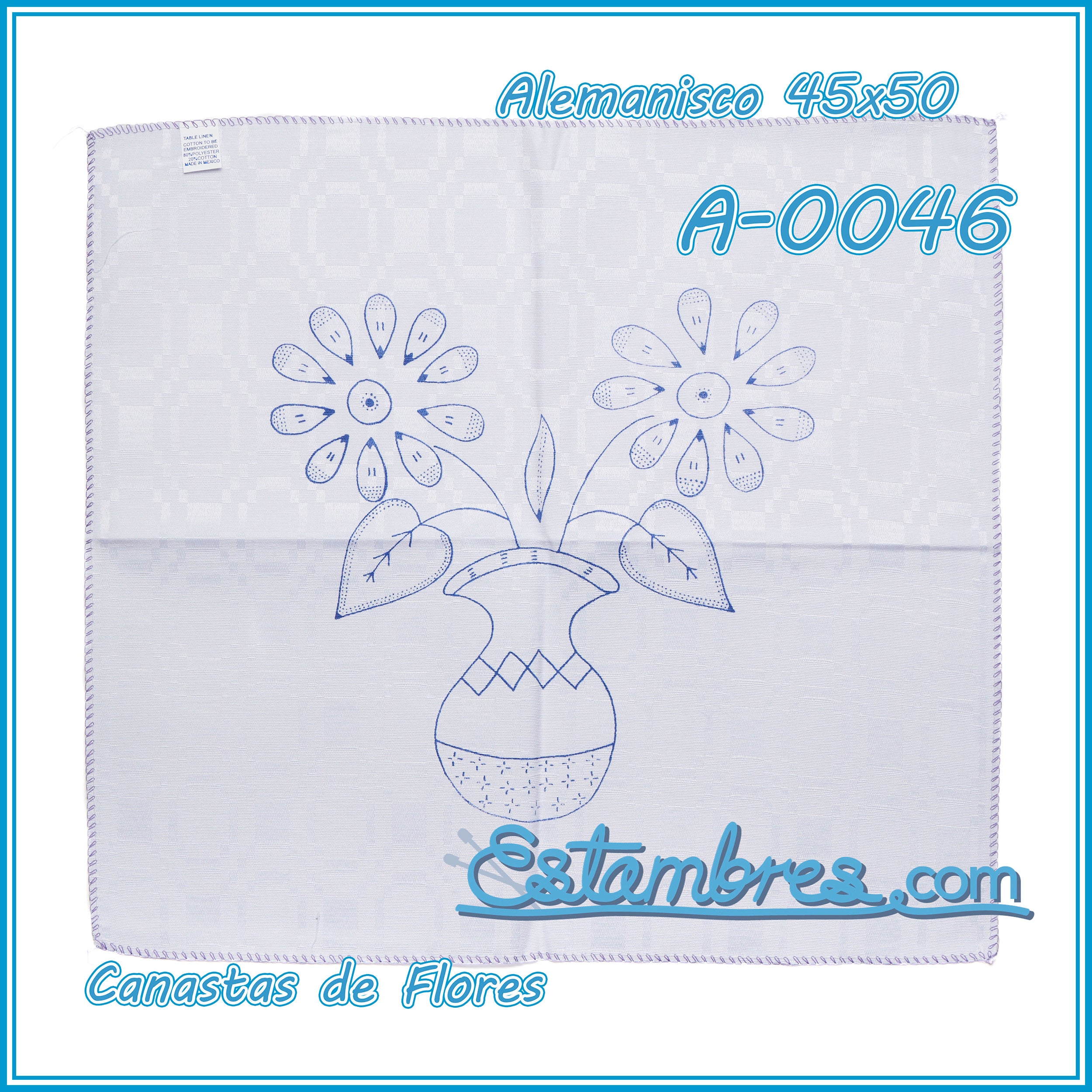CANASTAS de FLORES - Alemanisco [45x50cm]
