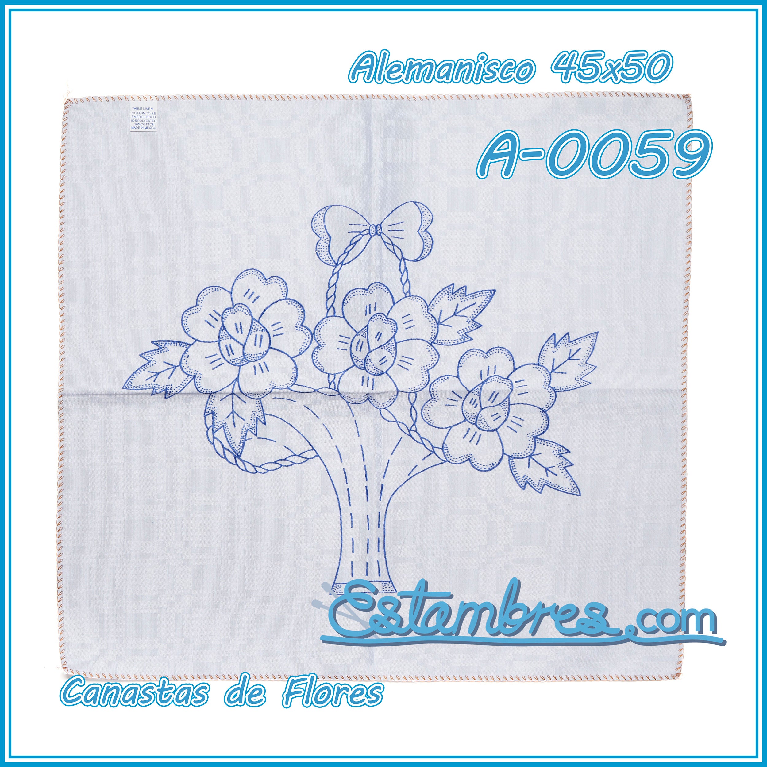 CANASTAS de FLORES - Alemanisco [45x50cm]