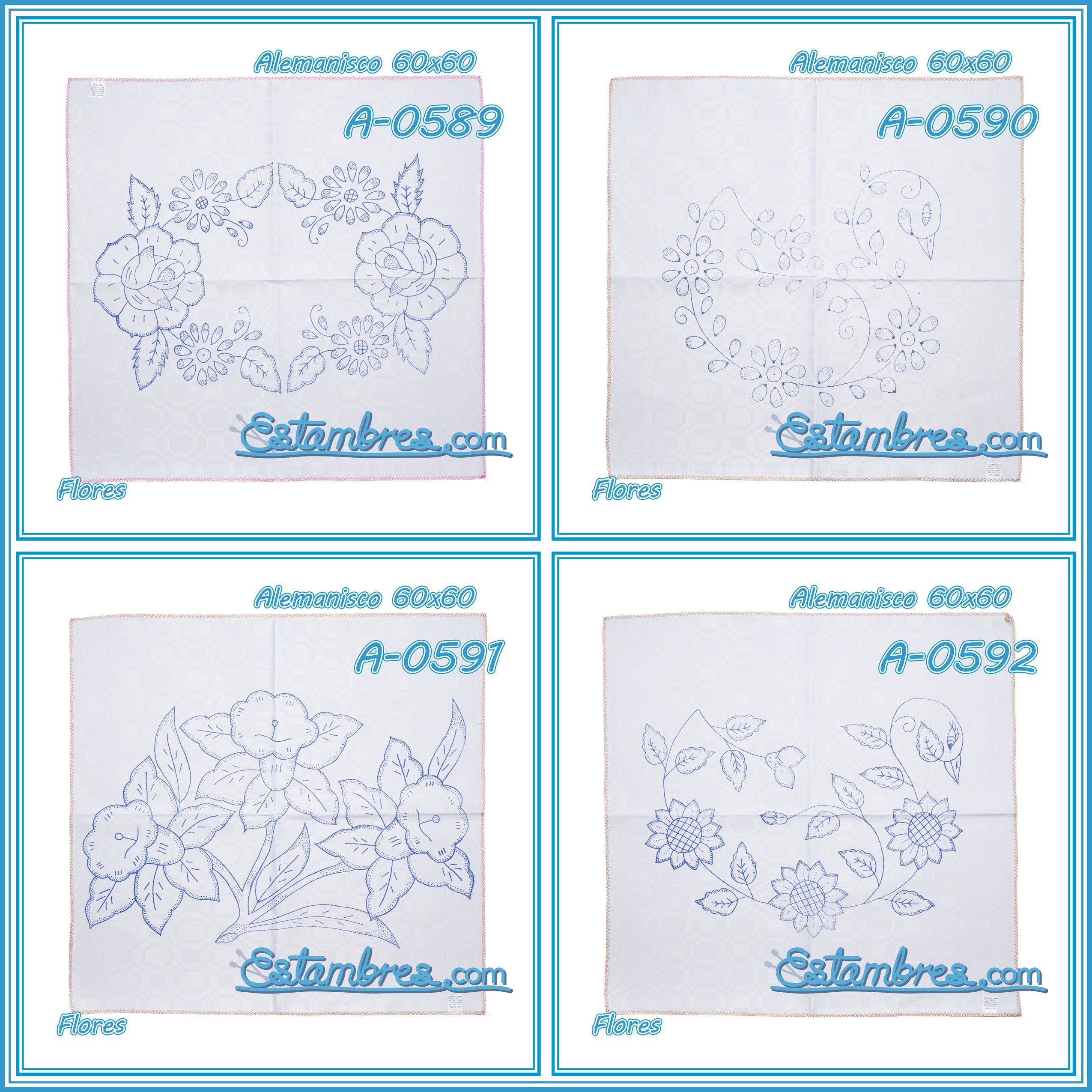 FLORES - Alemanisco [60x60cm]