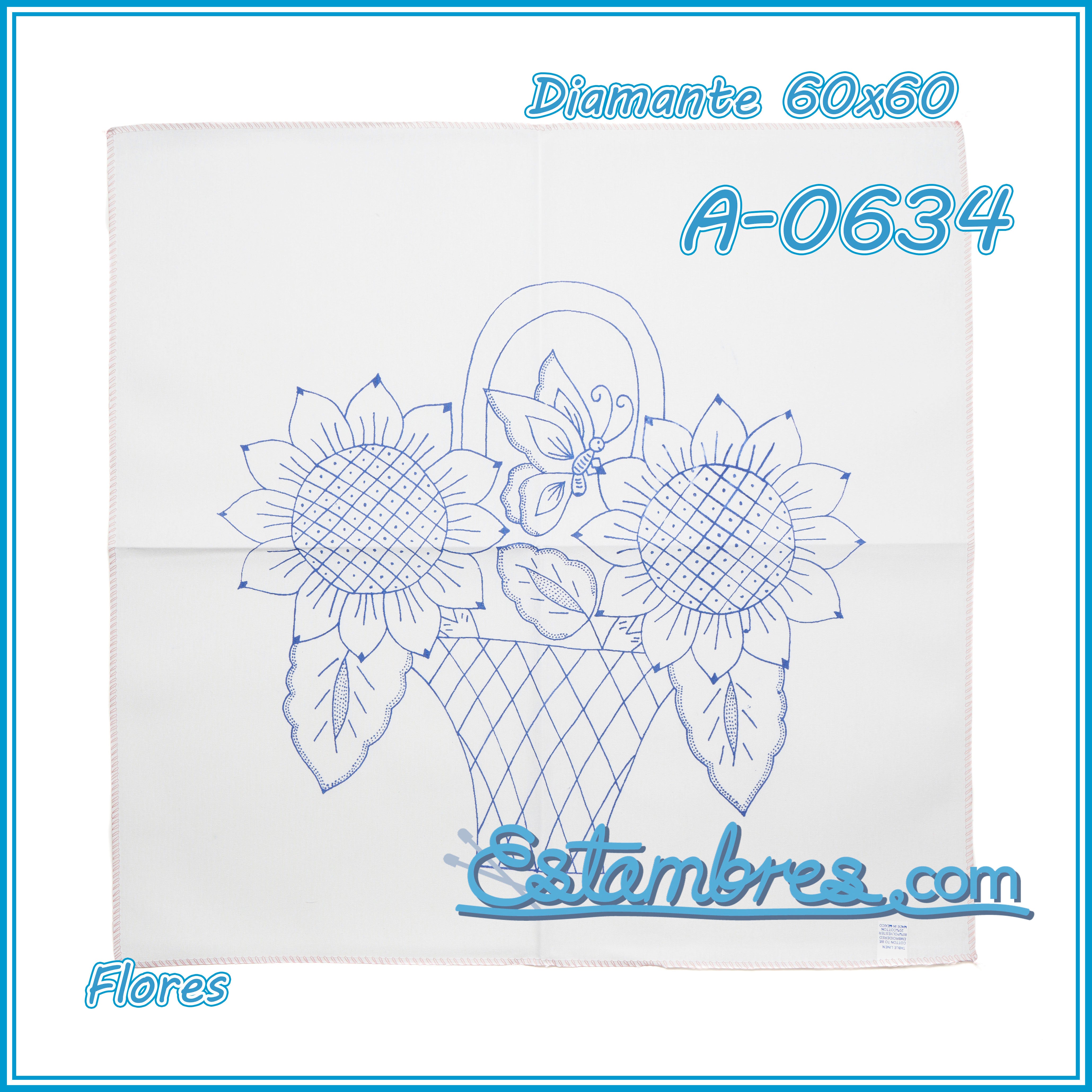 FLORES - Diamante [60x60cm]