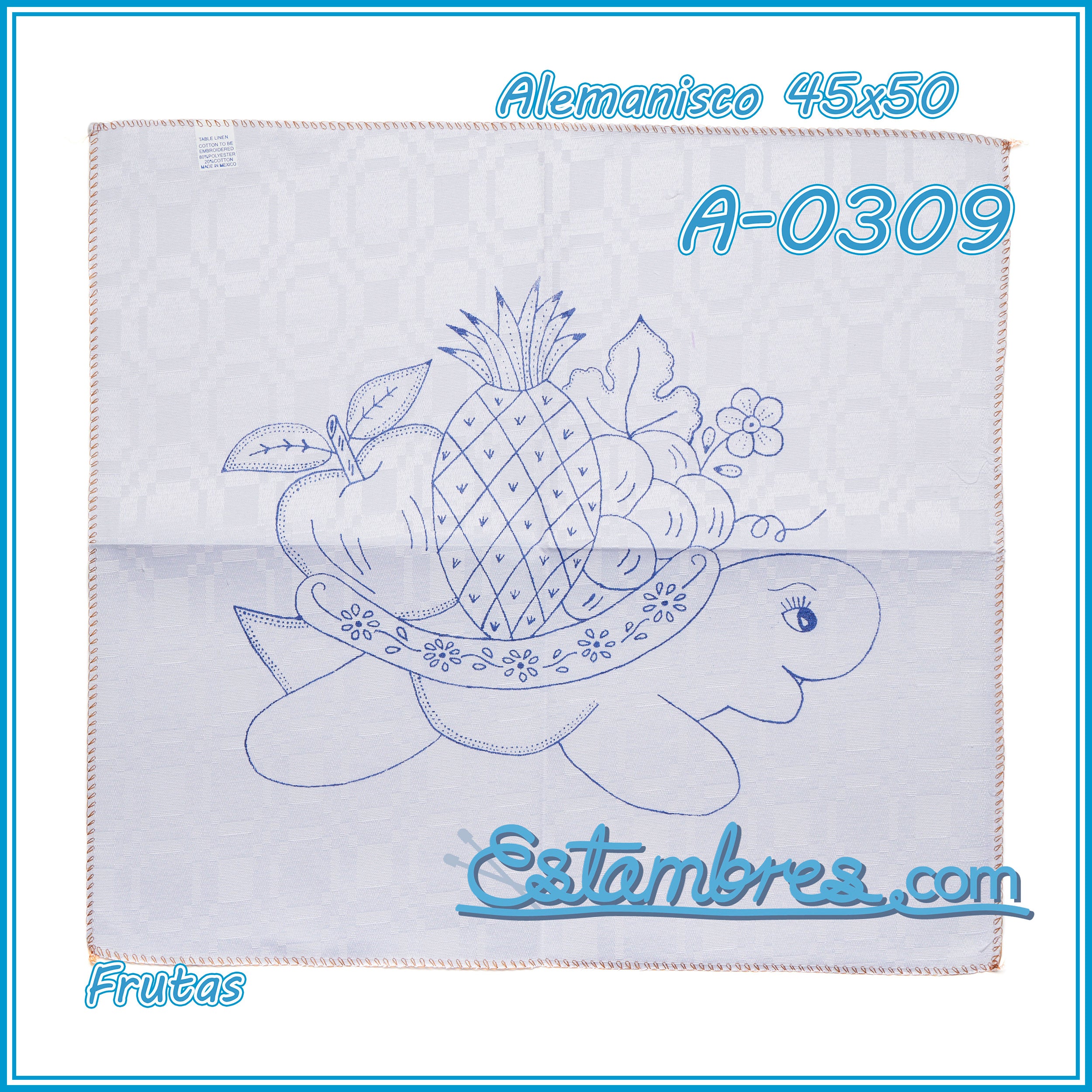 FRUTAS - Alemanisco [45x50cm]