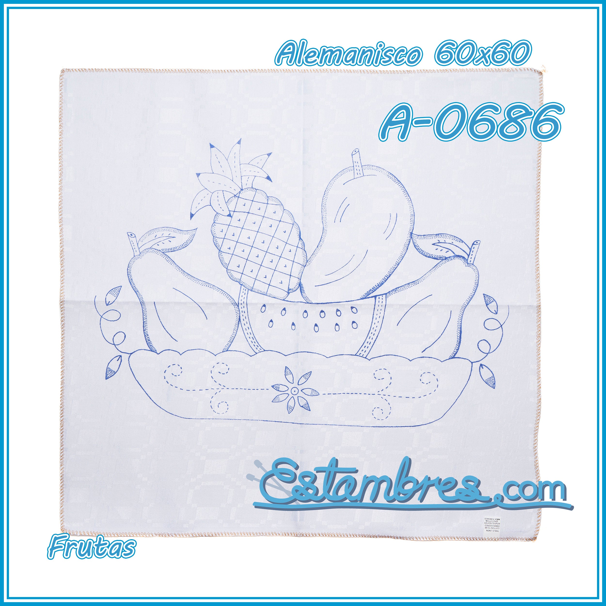 FRUTAS - Alemanisco [60x60cm]