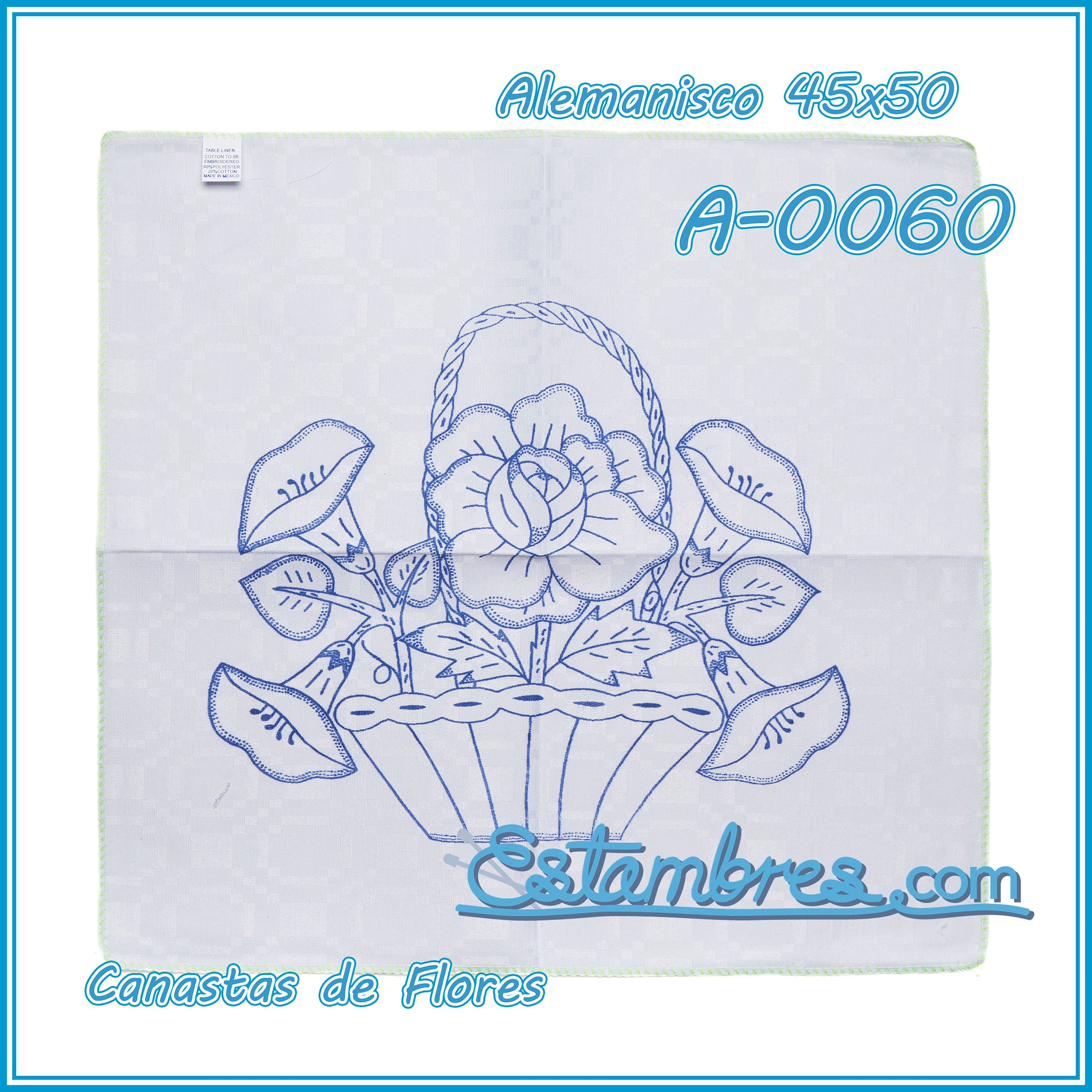 CANASTAS de FLORES - Alemanisco [45x50cm]
