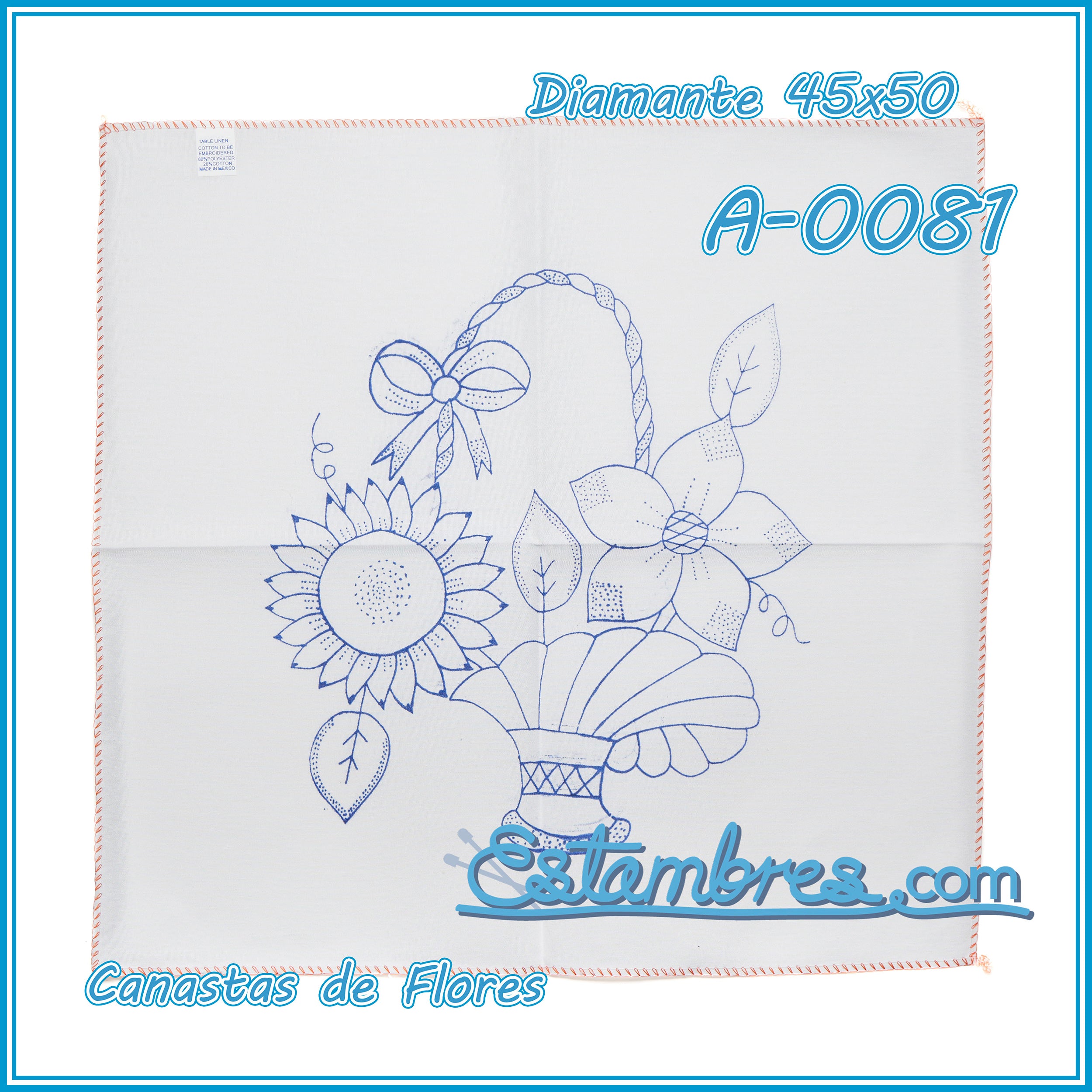CANASTAS de FLORES - Diamante [45x50cm]