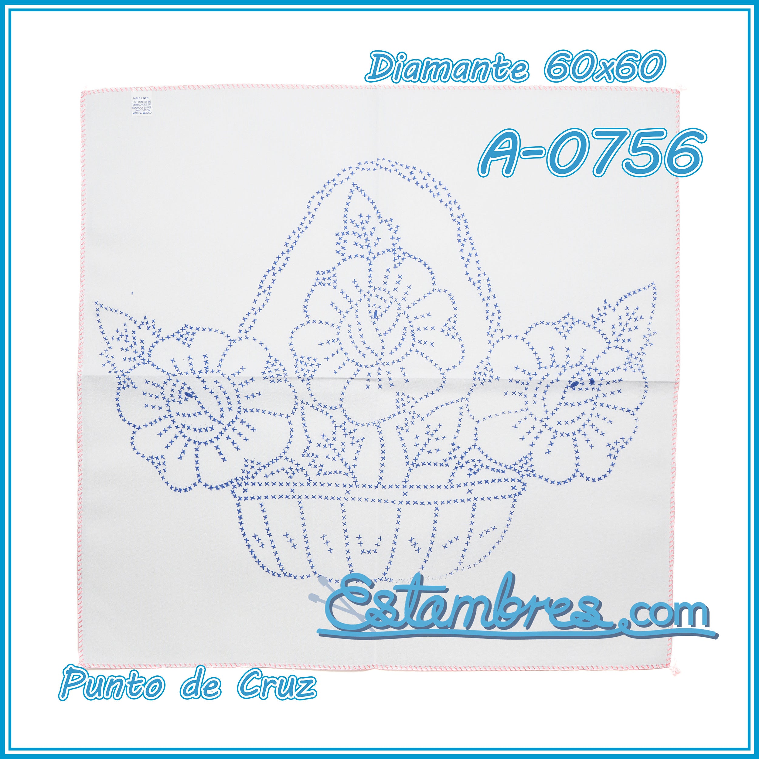 PUNTO de CRUZ - Diamante [60x60cm]