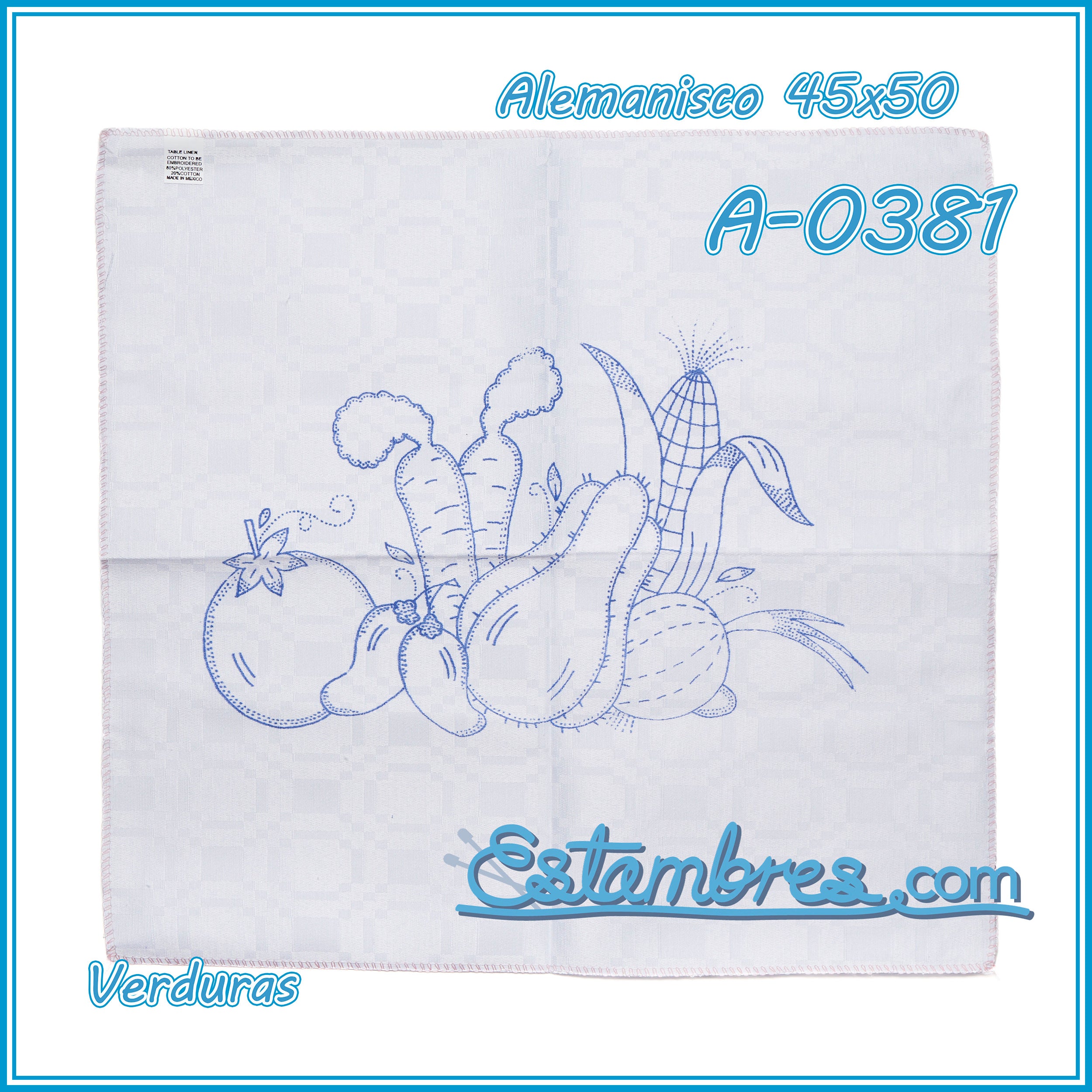 VERDURAS - Alemanisco [45x50cm]