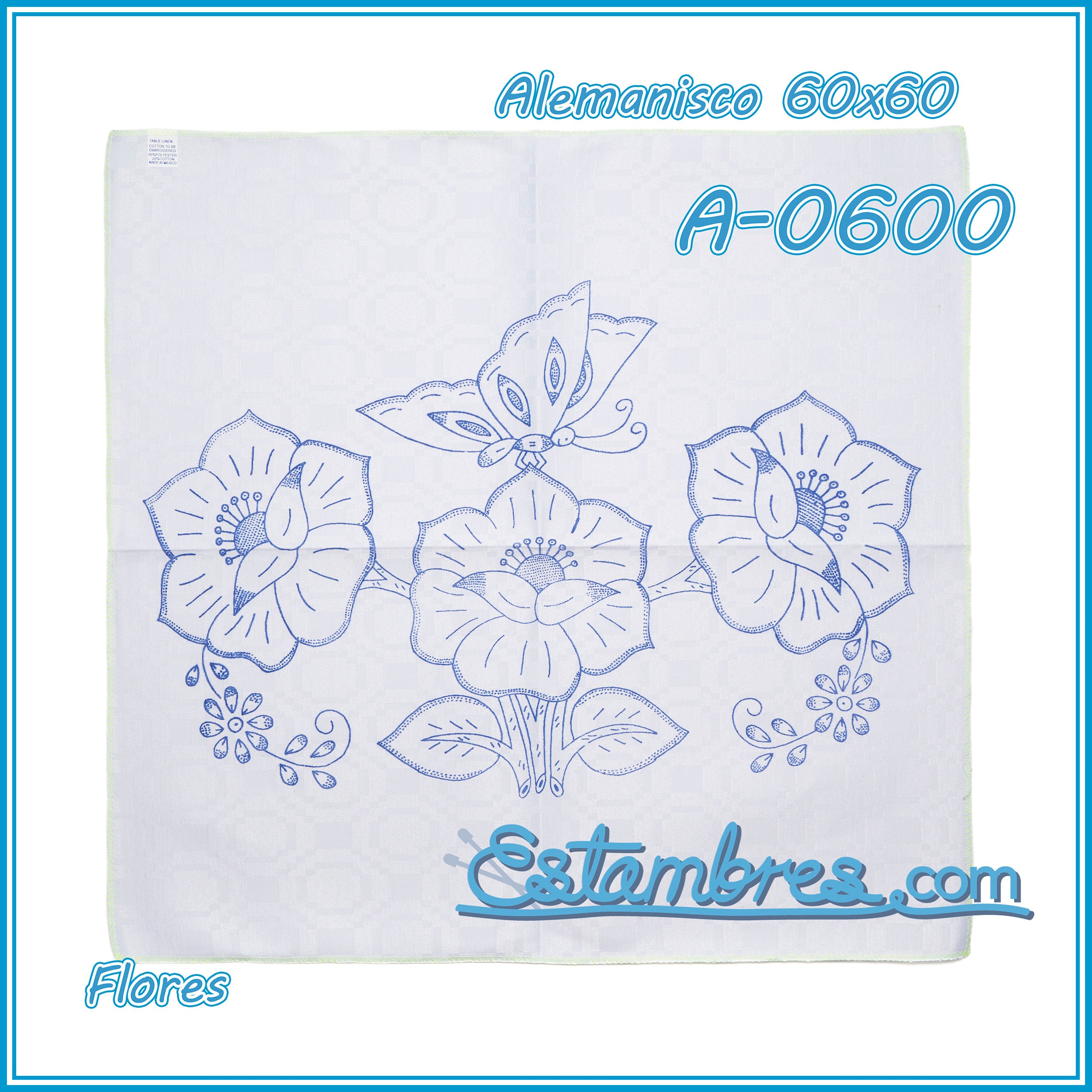 FLORES - Alemanisco [60x60cm]