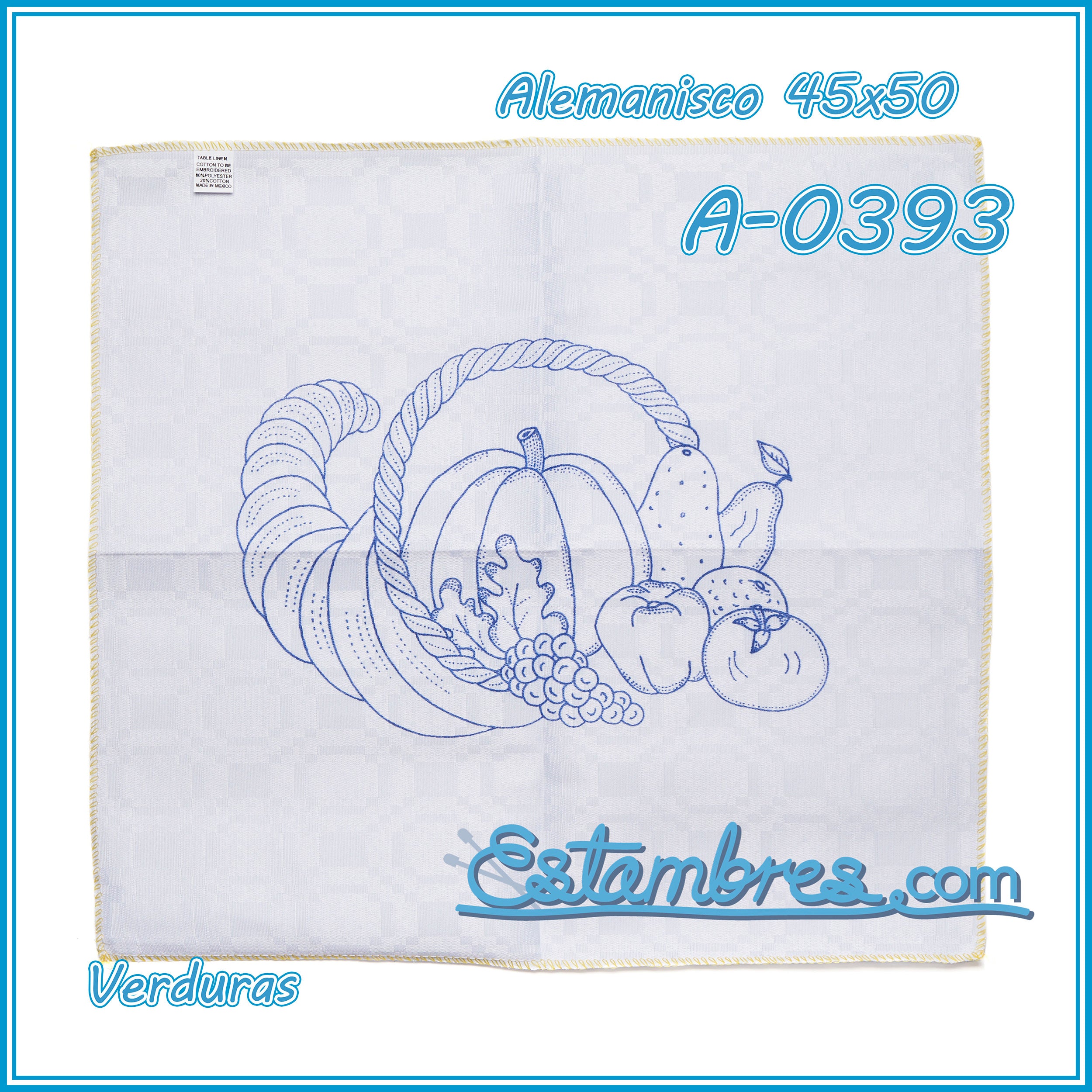 VERDURAS - Alemanisco [45x50cm]