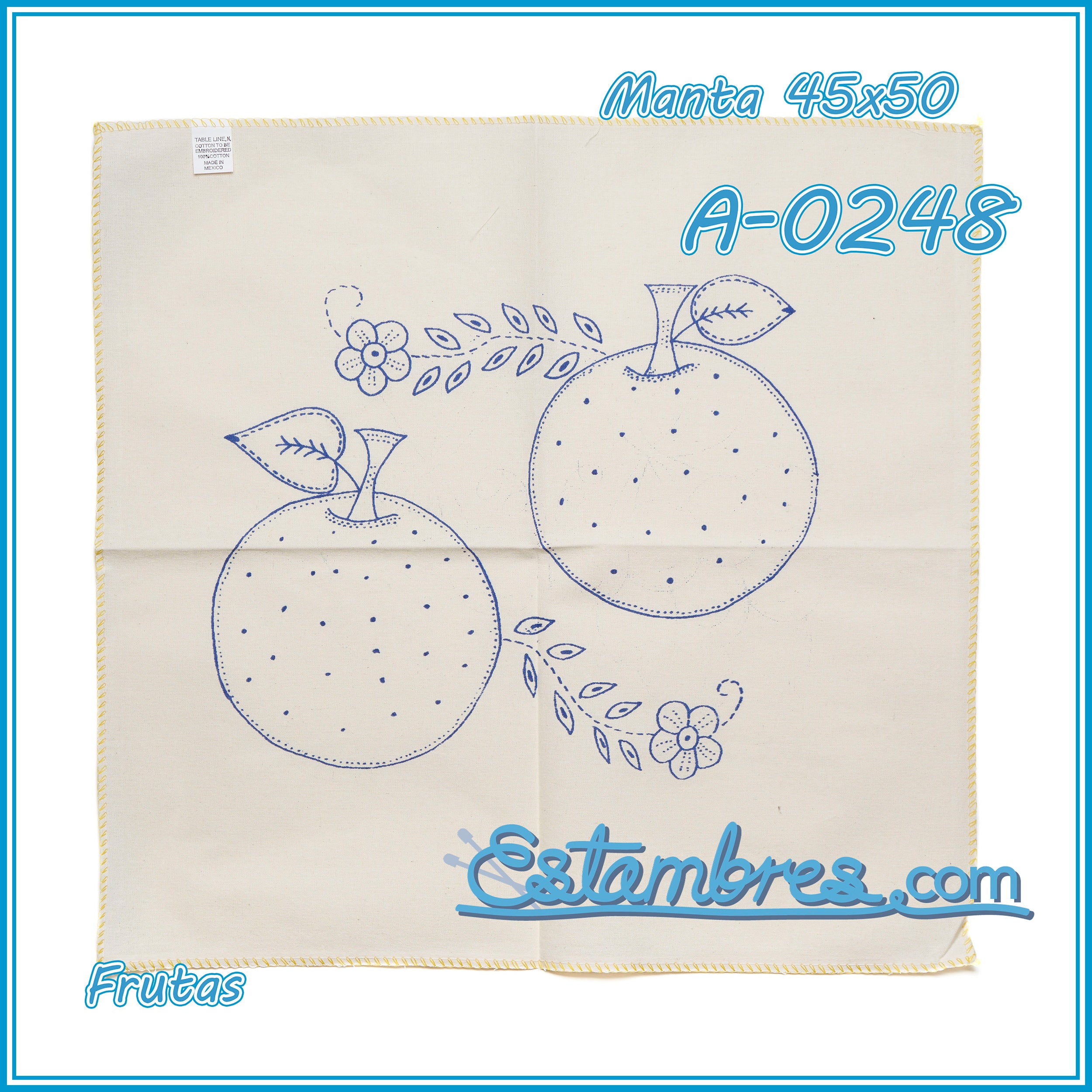 FRUTAS - Manta [45x50cm]