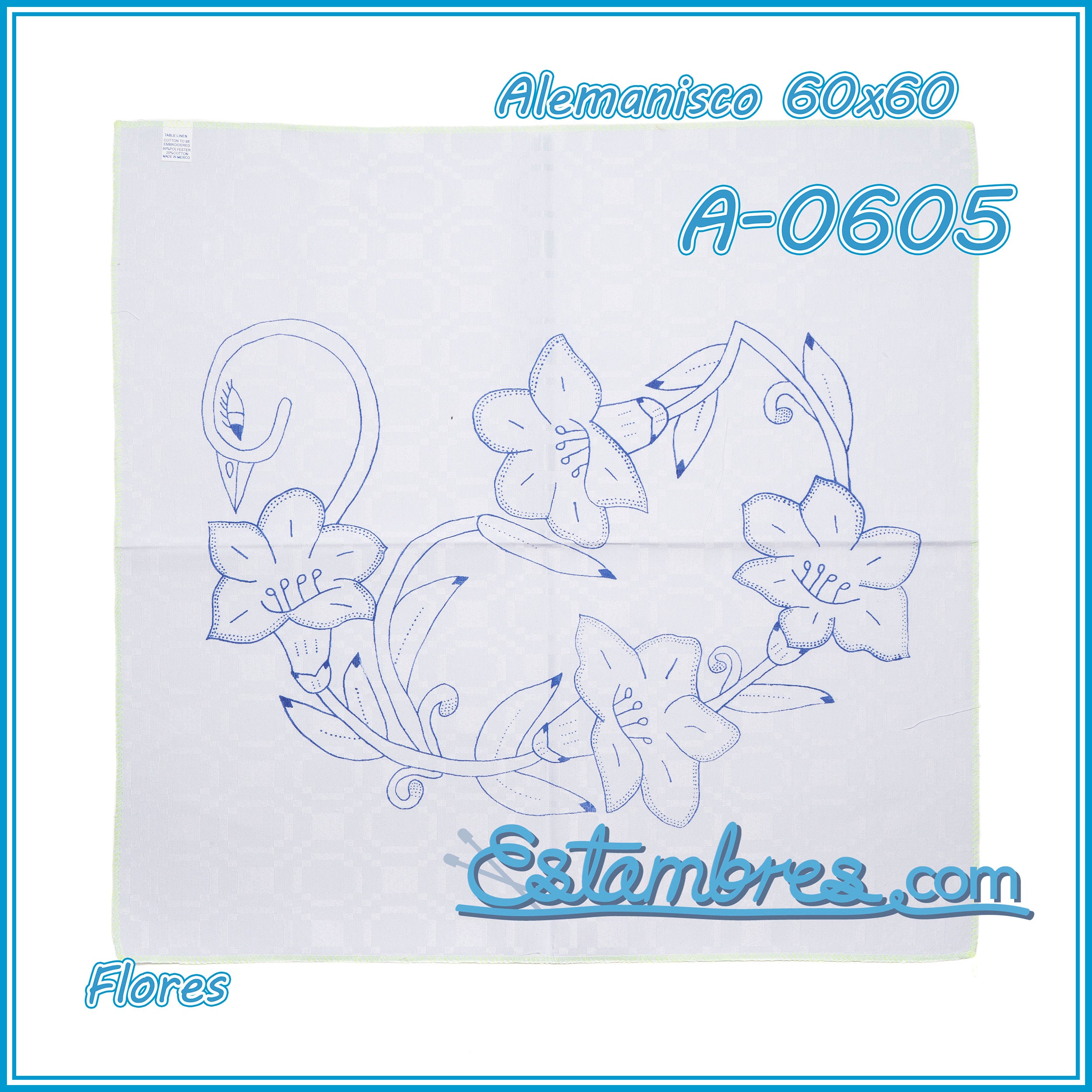 FLORES - Alemanisco [60x60cm]