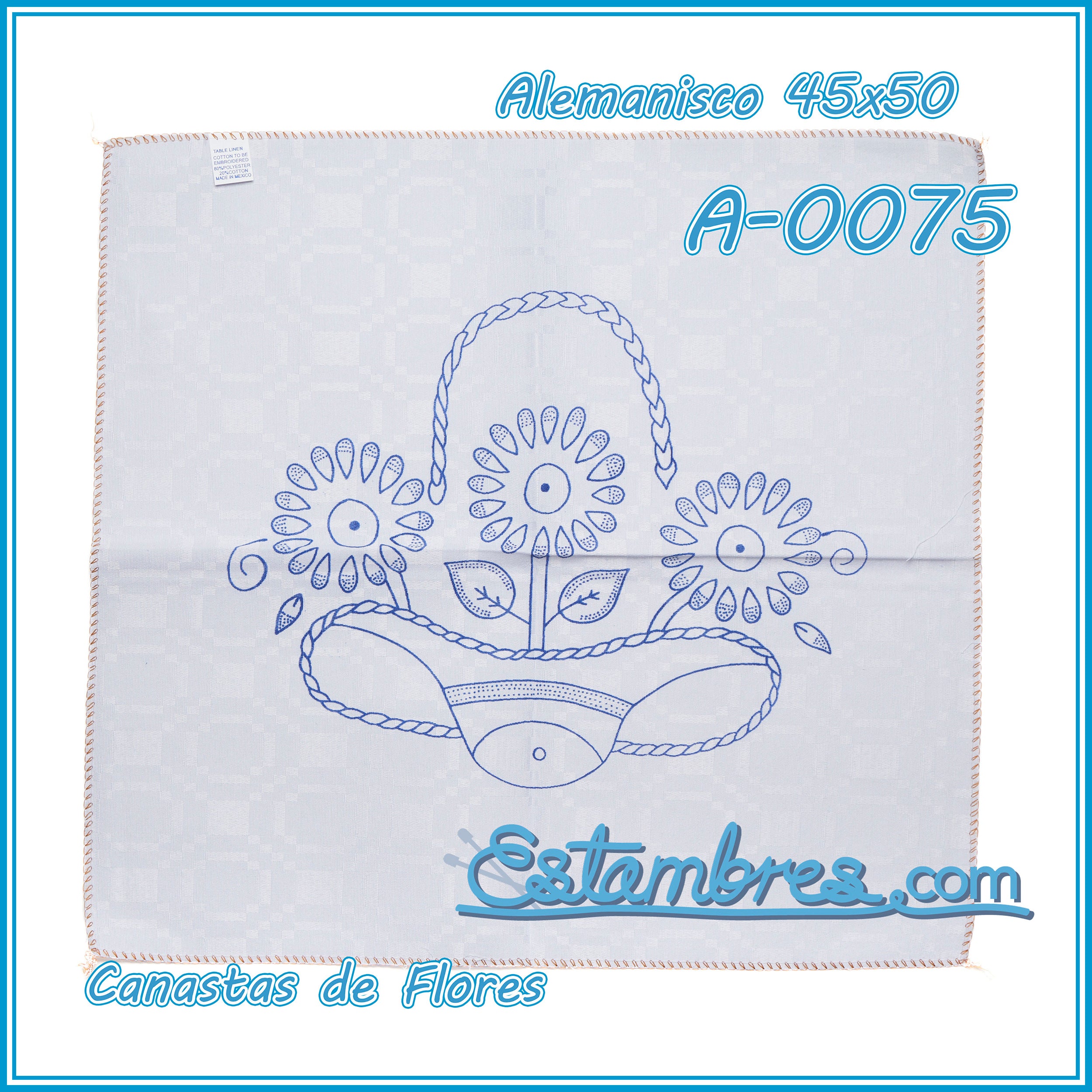 CANASTAS de FLORES - Alemanisco [45x50cm]