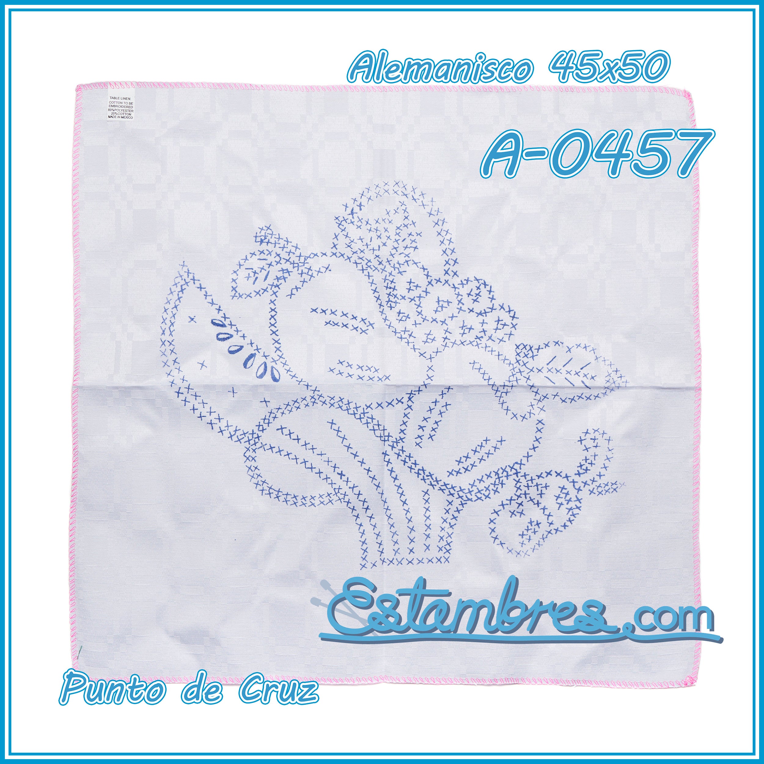 PUNTO de CRUZ - Alemanisco [45x50cm]