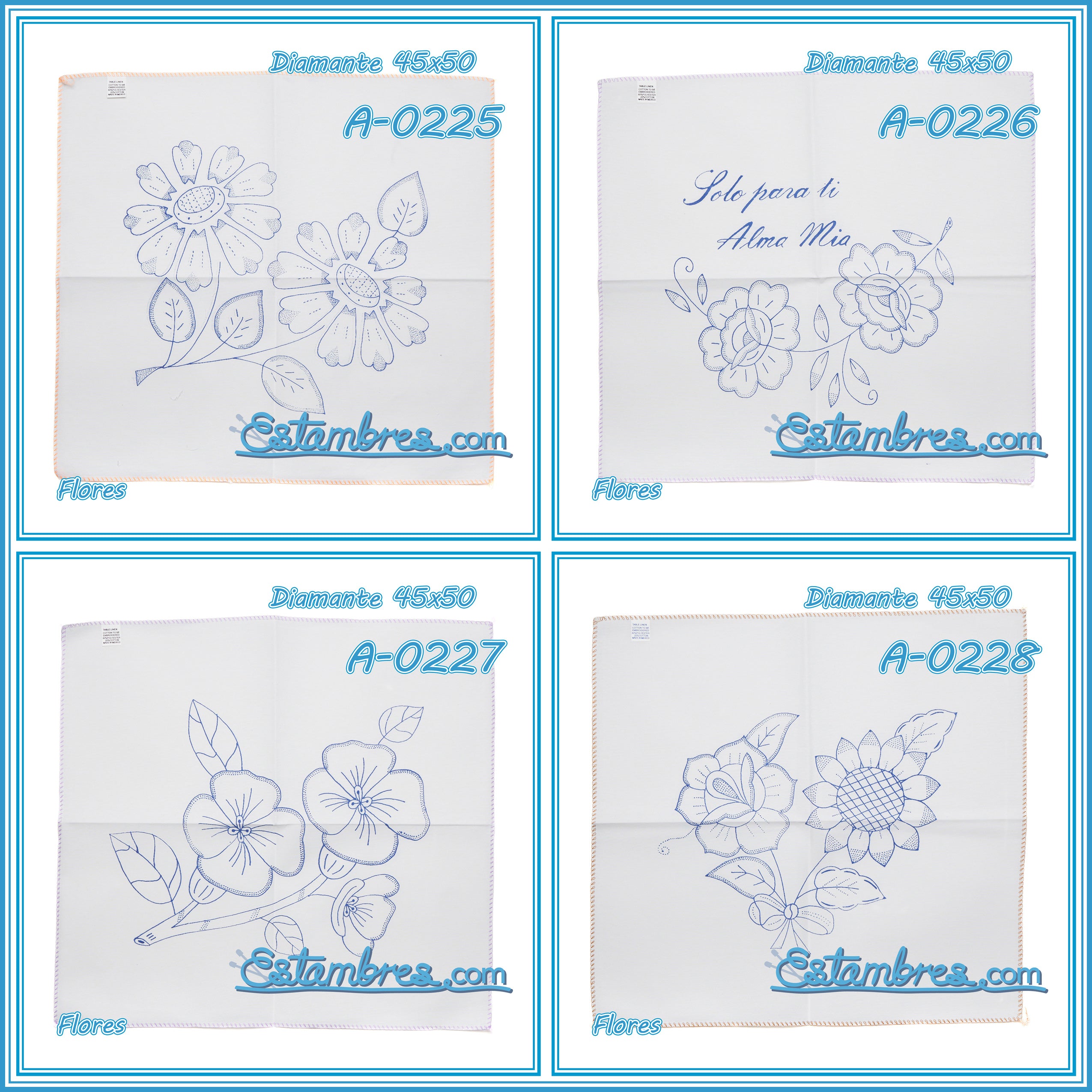 FLORES - Diamante [45x50cm]