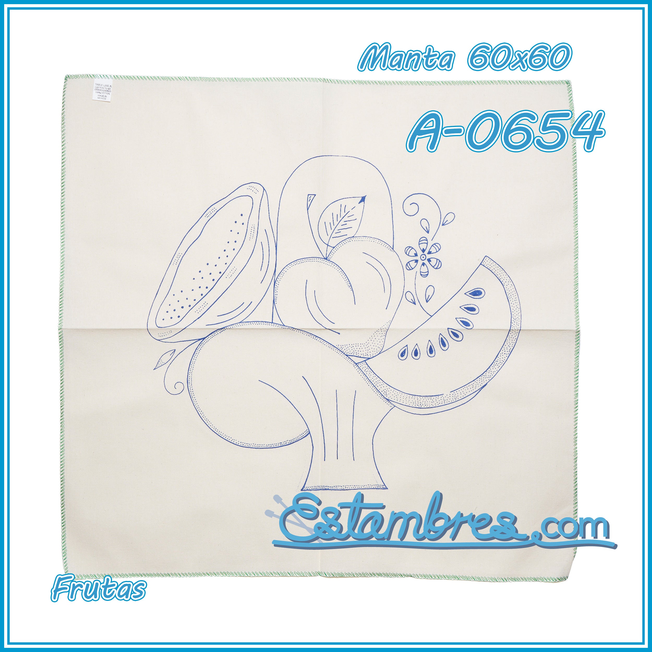 FRUTAS - Manta [60x60cm]