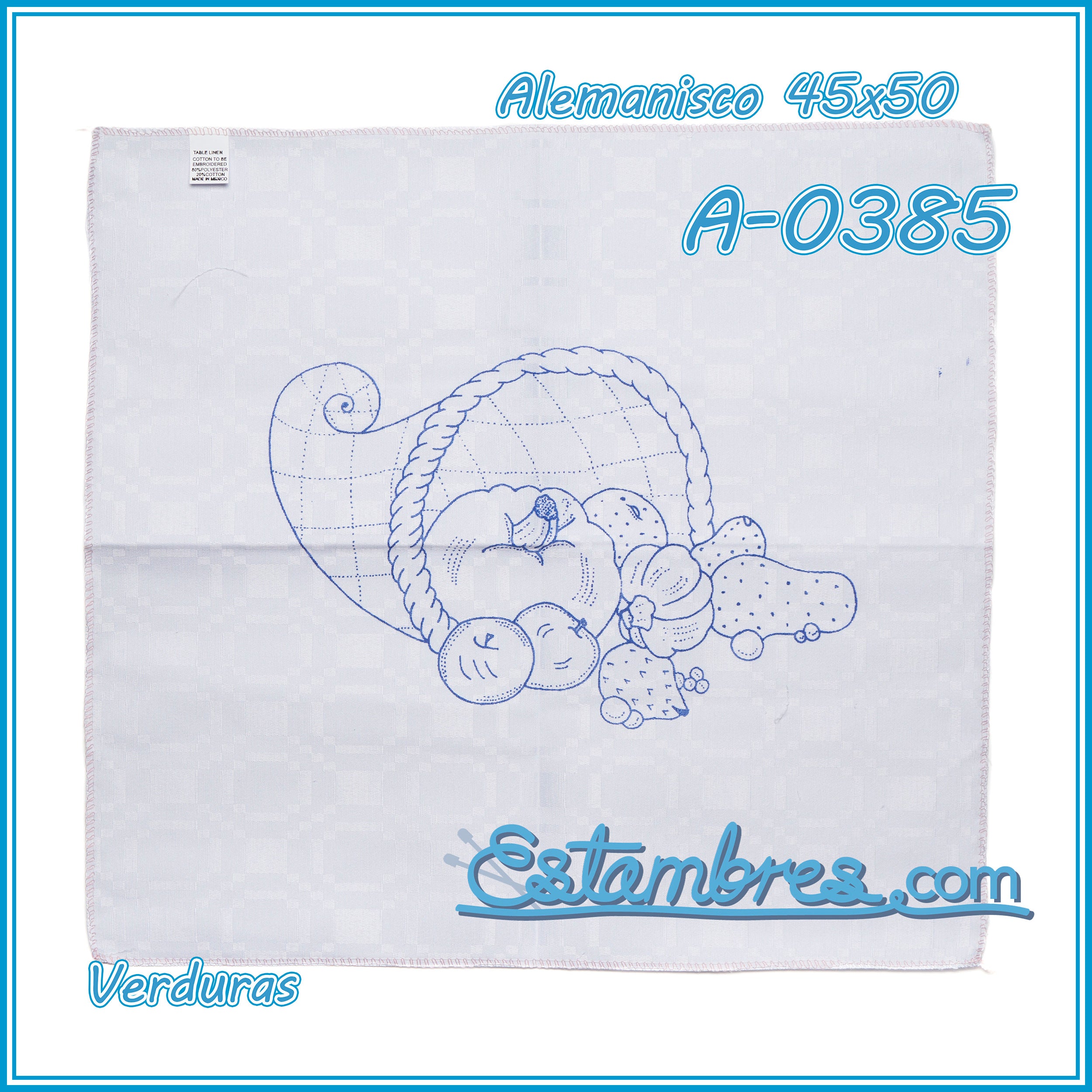 VERDURAS - Alemanisco [45x50cm]