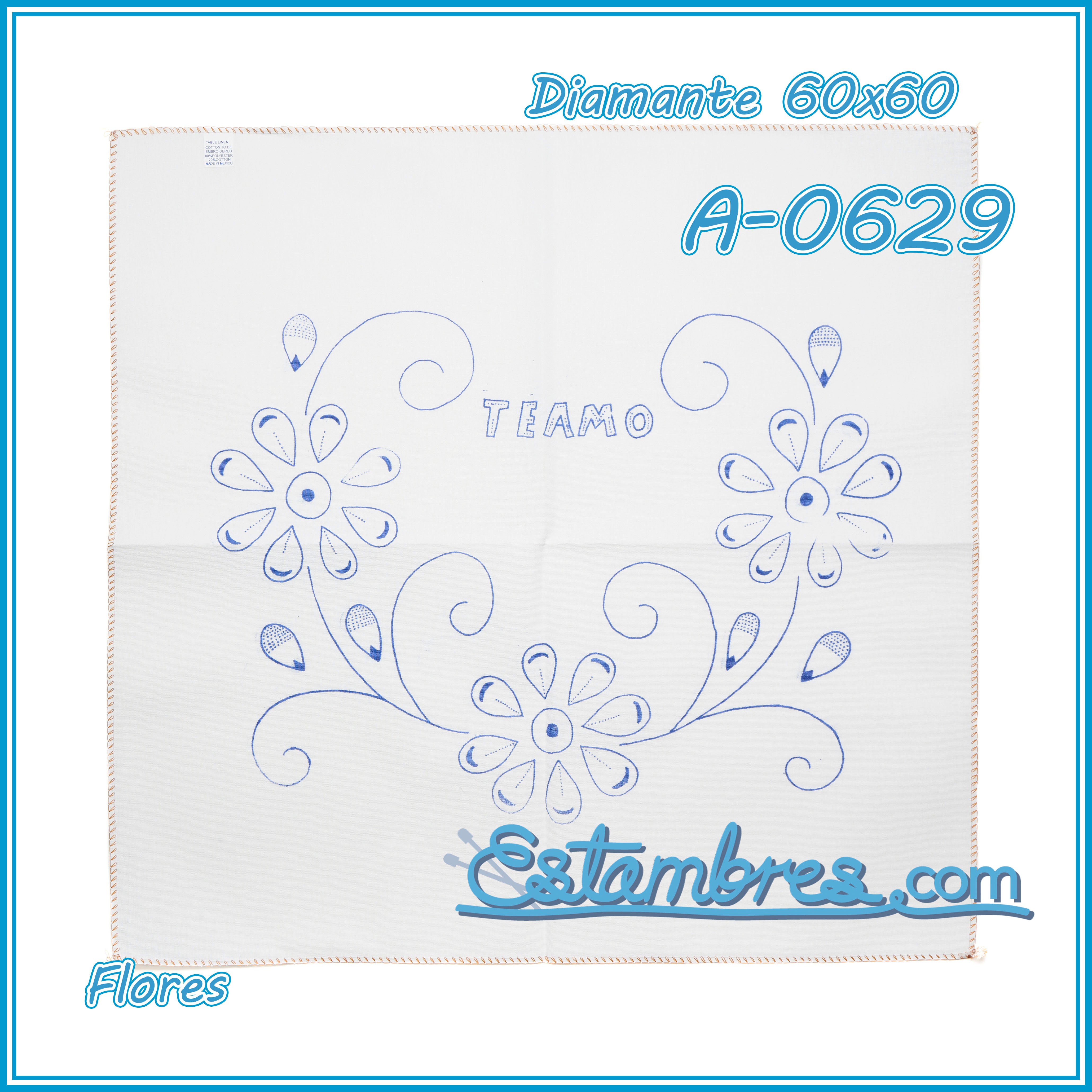 FLORES - Diamante [60x60cm]