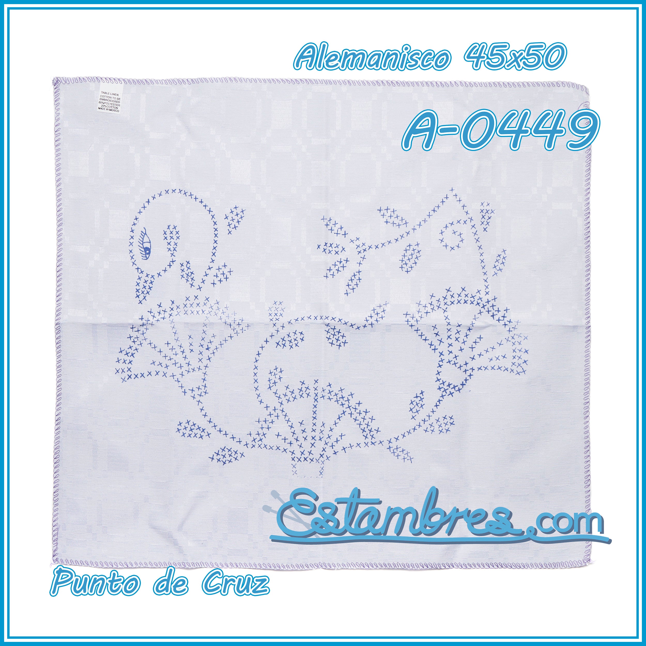 PUNTO de CRUZ - Alemanisco [45x50cm]