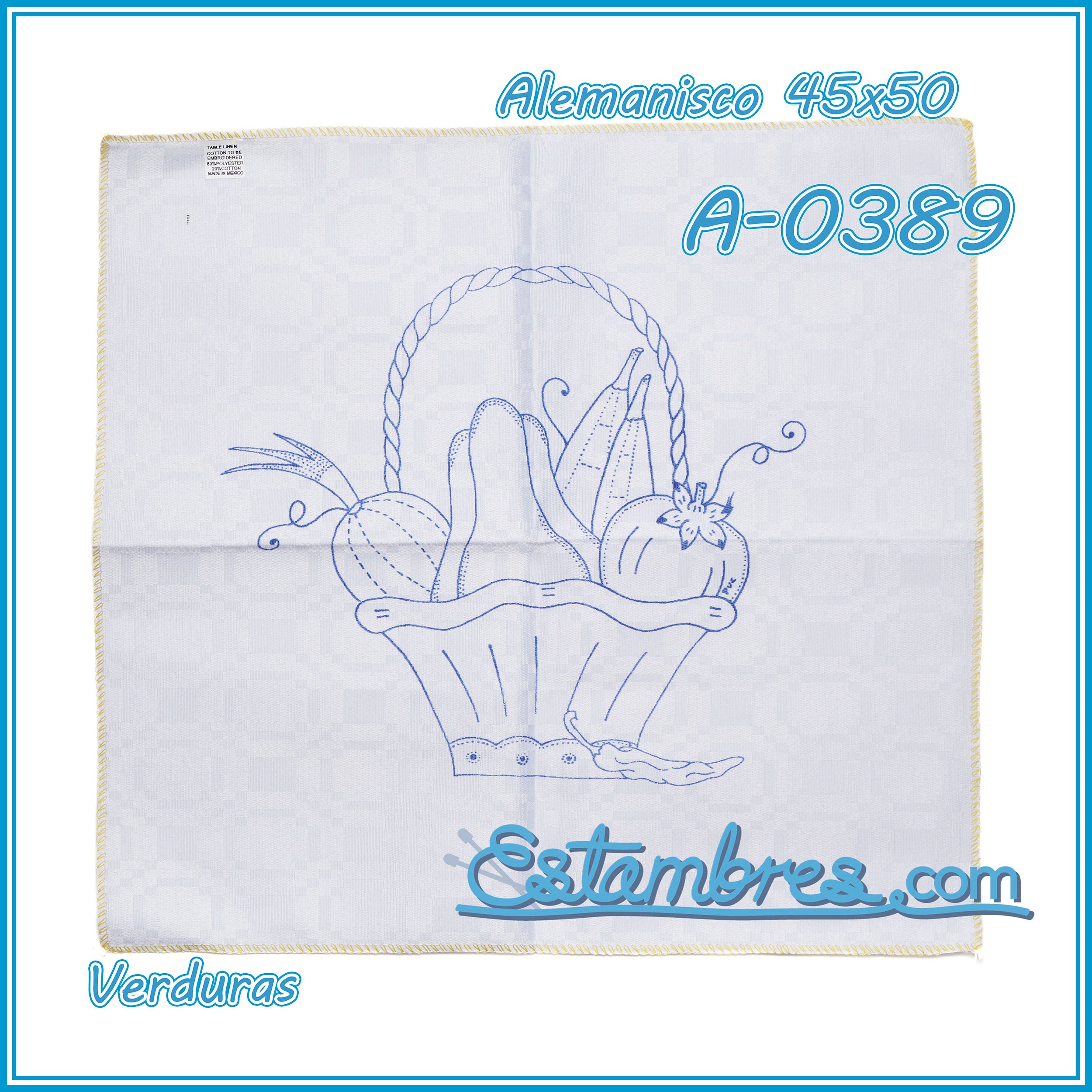 VERDURAS - Alemanisco [45x50cm]