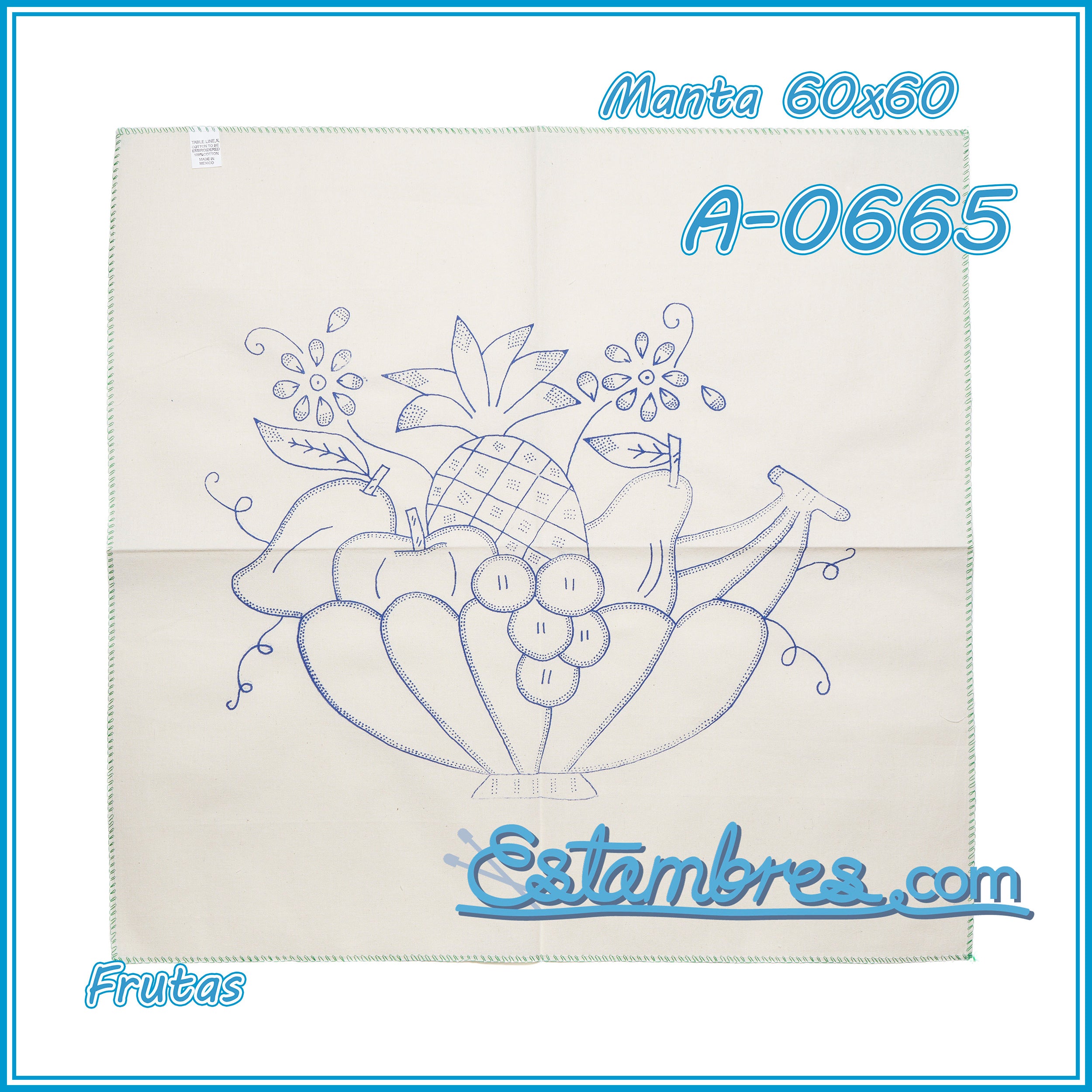 FRUTAS - Manta [60x60cm]