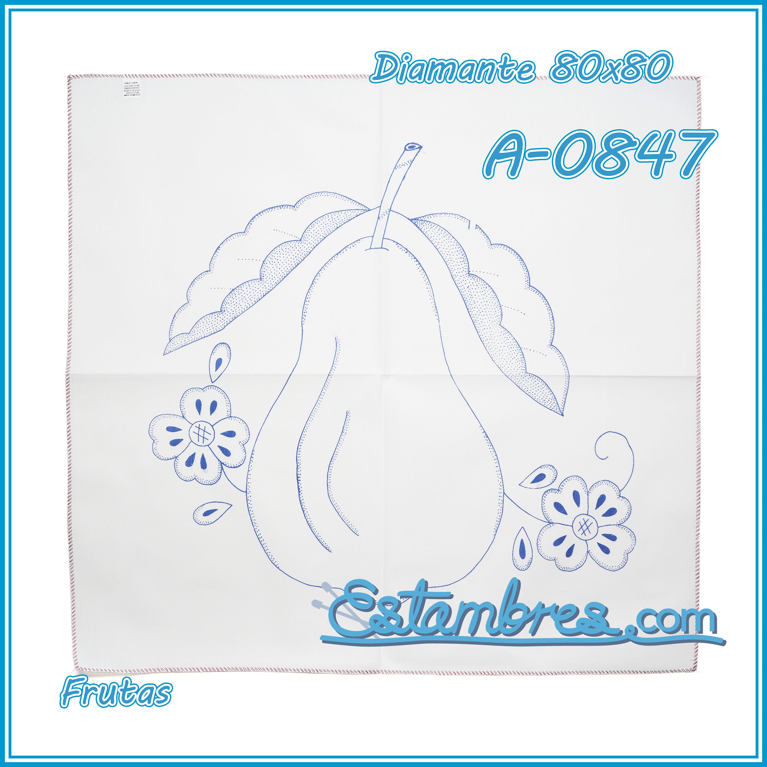 FRUTAS - Diamante [80x80cm]