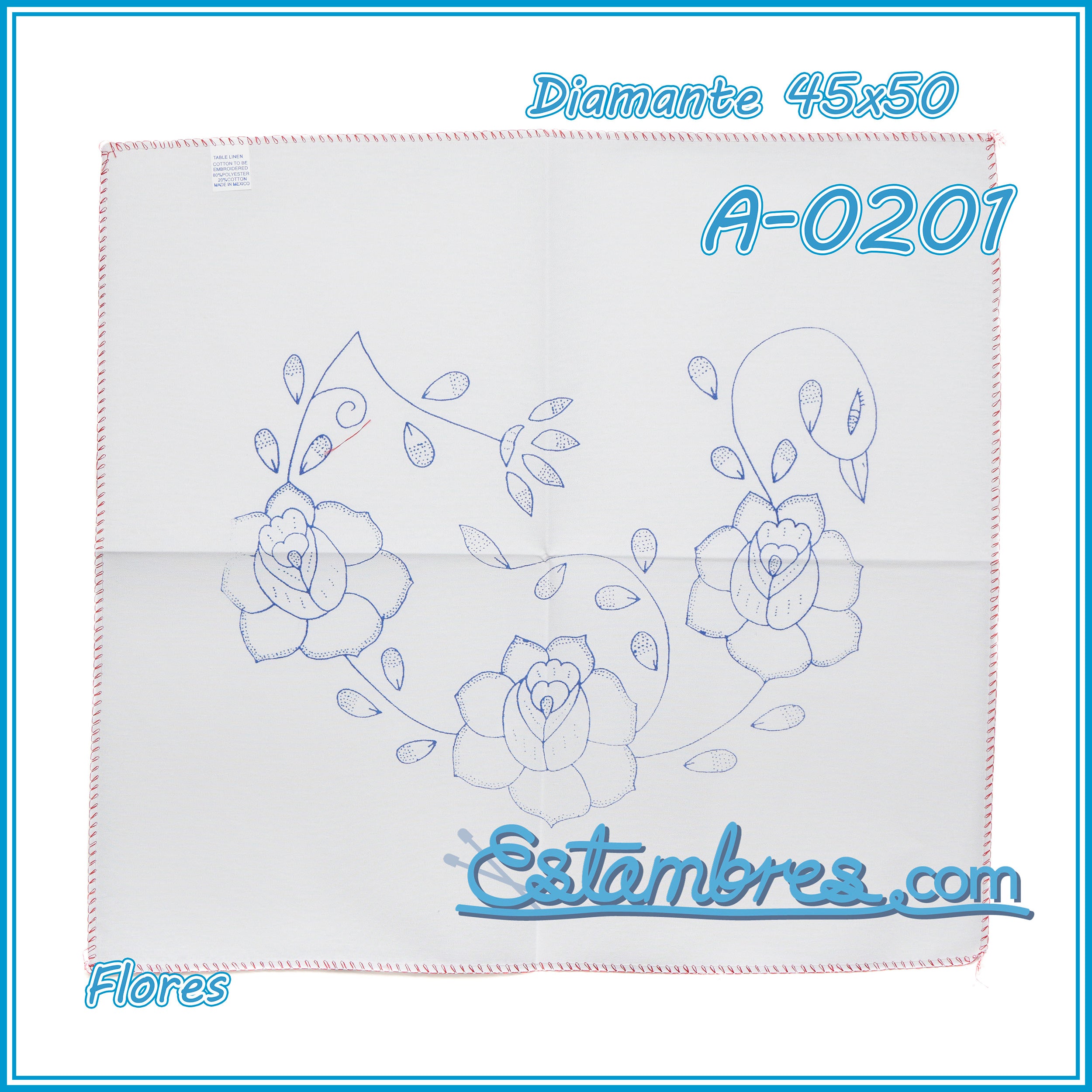 FLORES - Diamante [45x50cm]