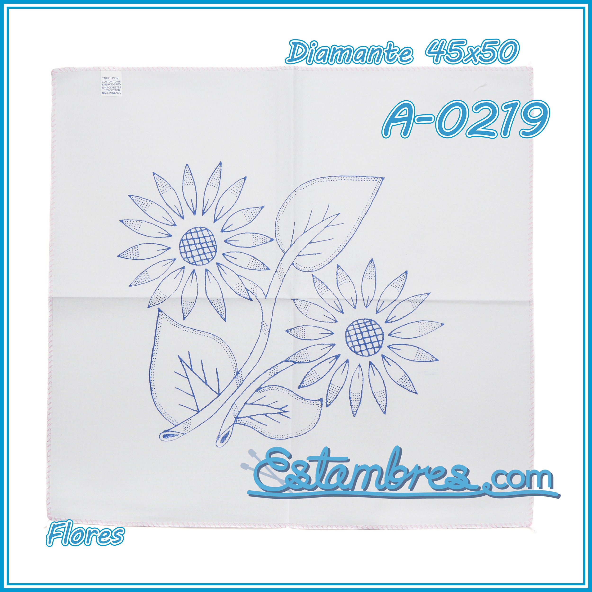 FLORES - Diamante [45x50cm]