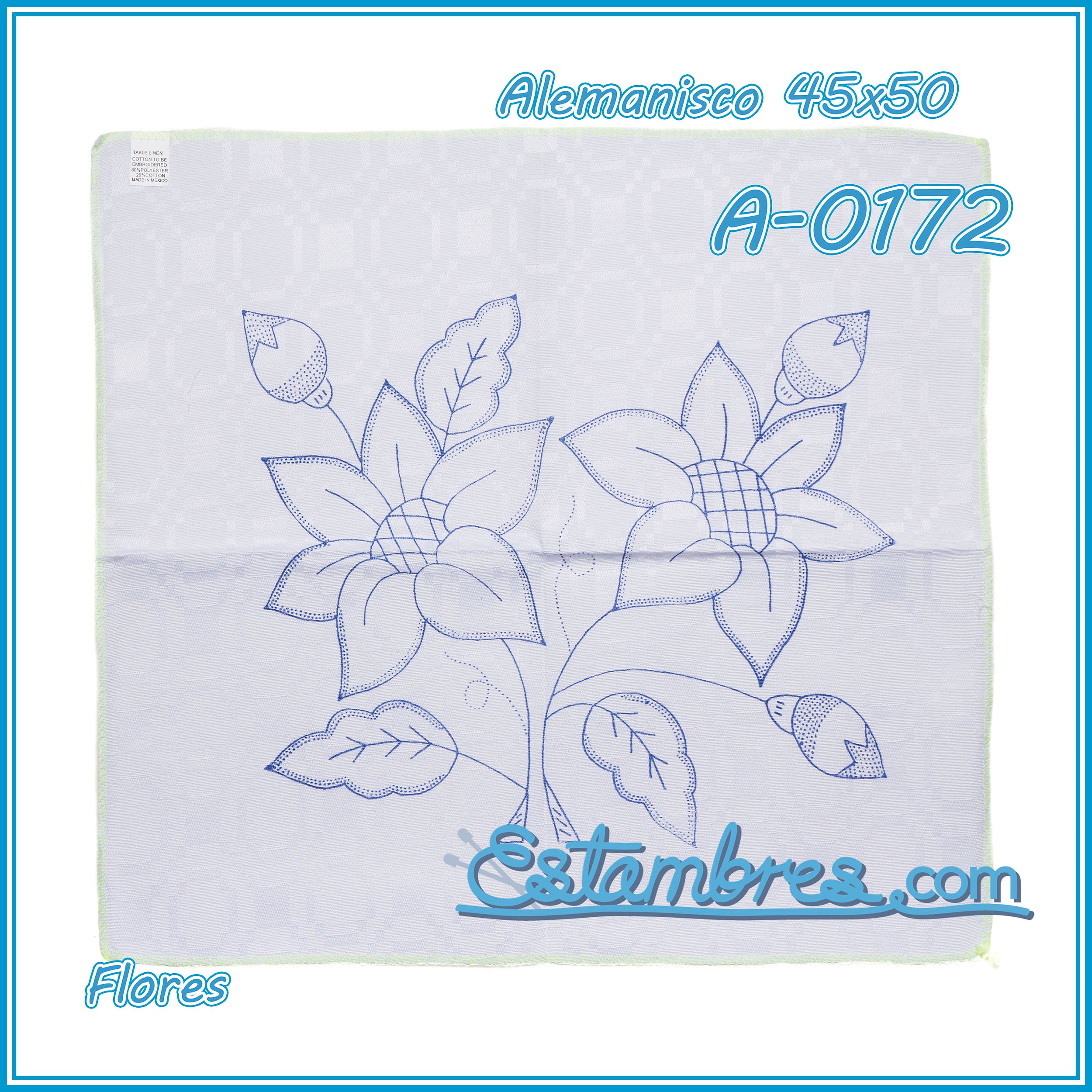 FLORES - Alemanisco [45x50cm]