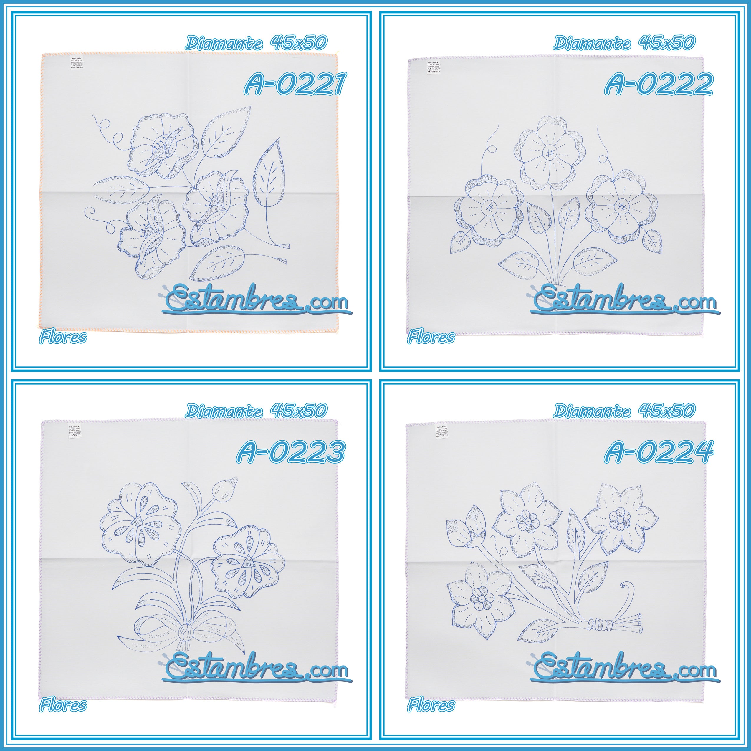 FLORES - Diamante [45x50cm]