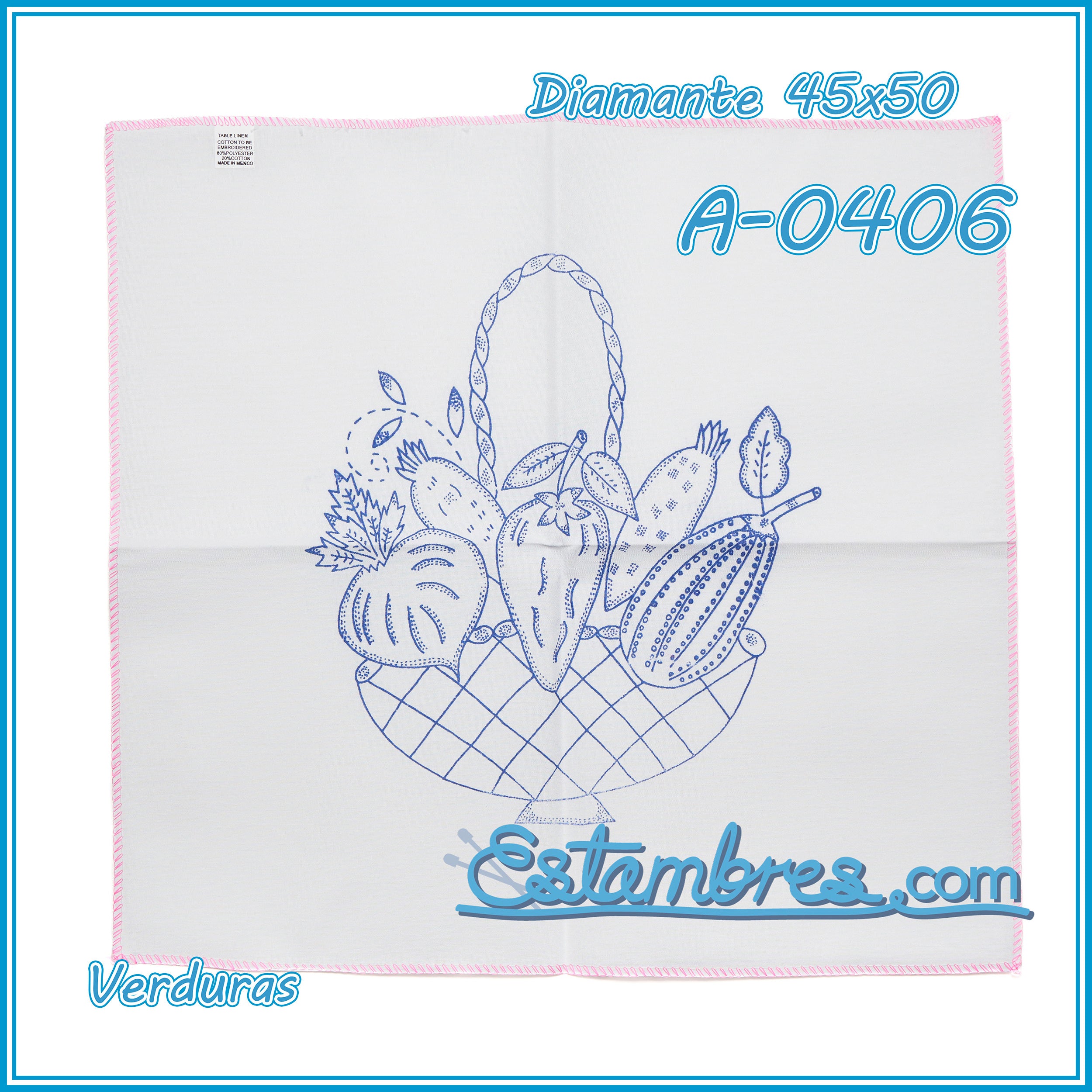 VERDURAS - Diamante [45x50cm]