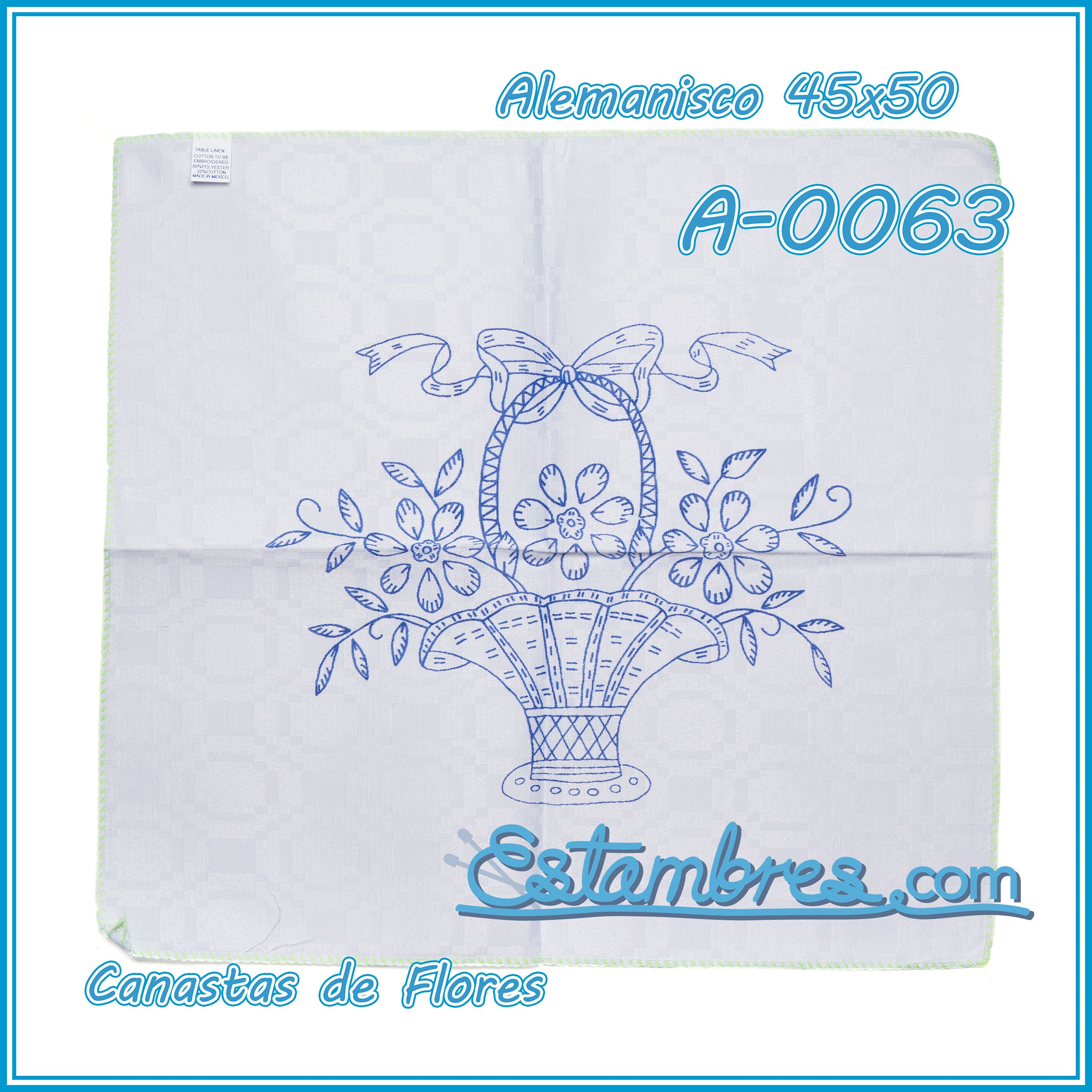CANASTAS de FLORES - Alemanisco [45x50cm]