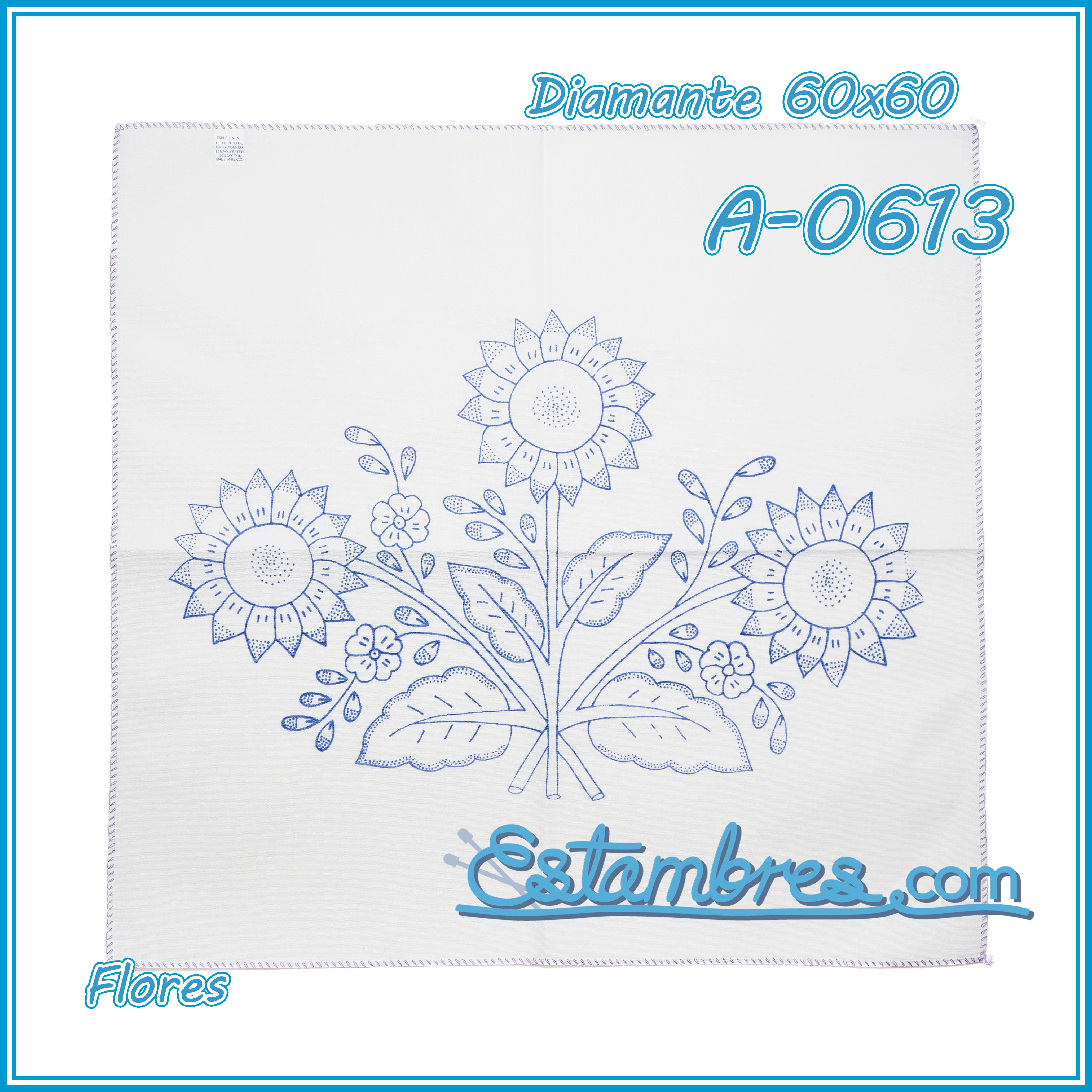 FLORES - Diamante [60x60cm]
