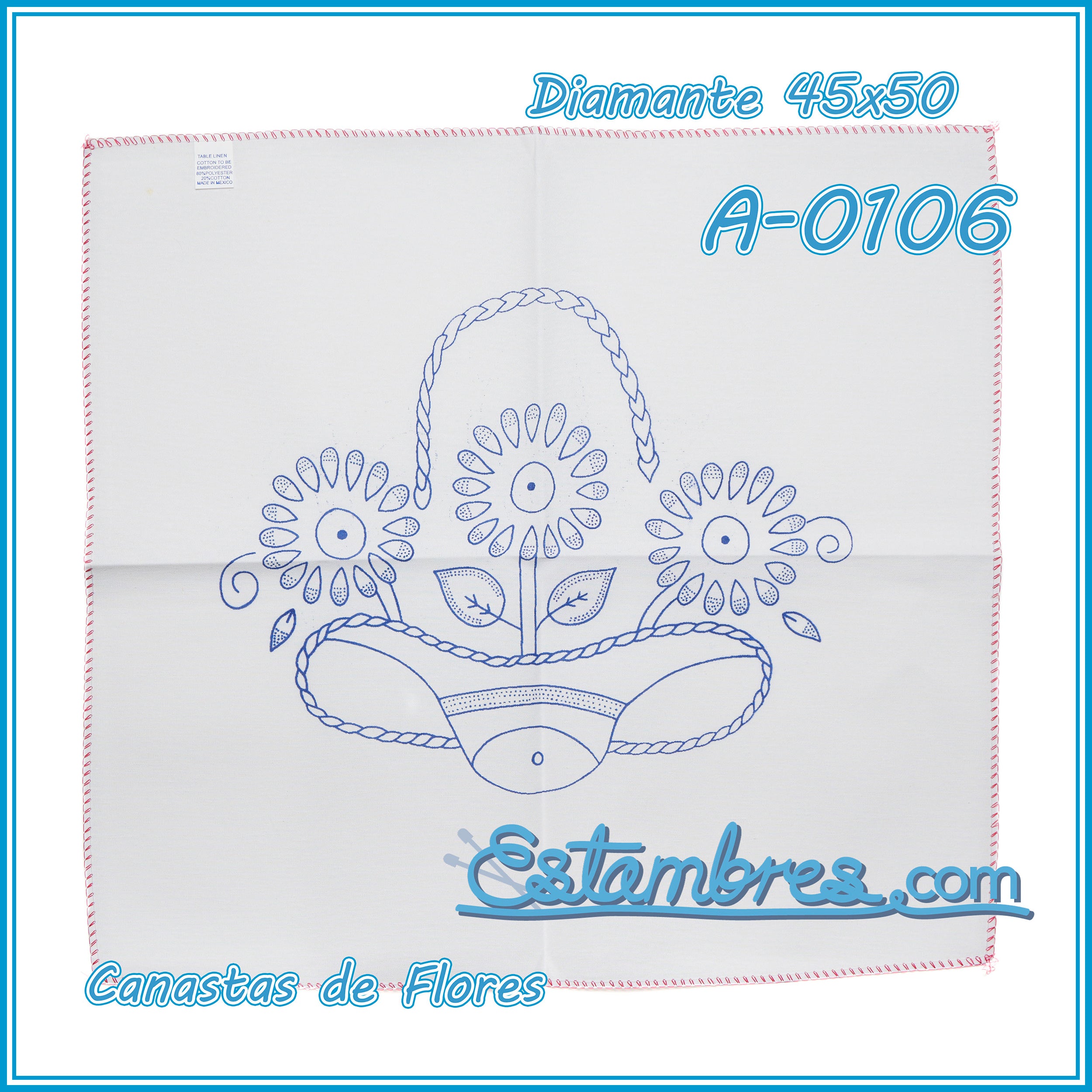 CANASTAS de FLORES - Diamante [45x50cm]