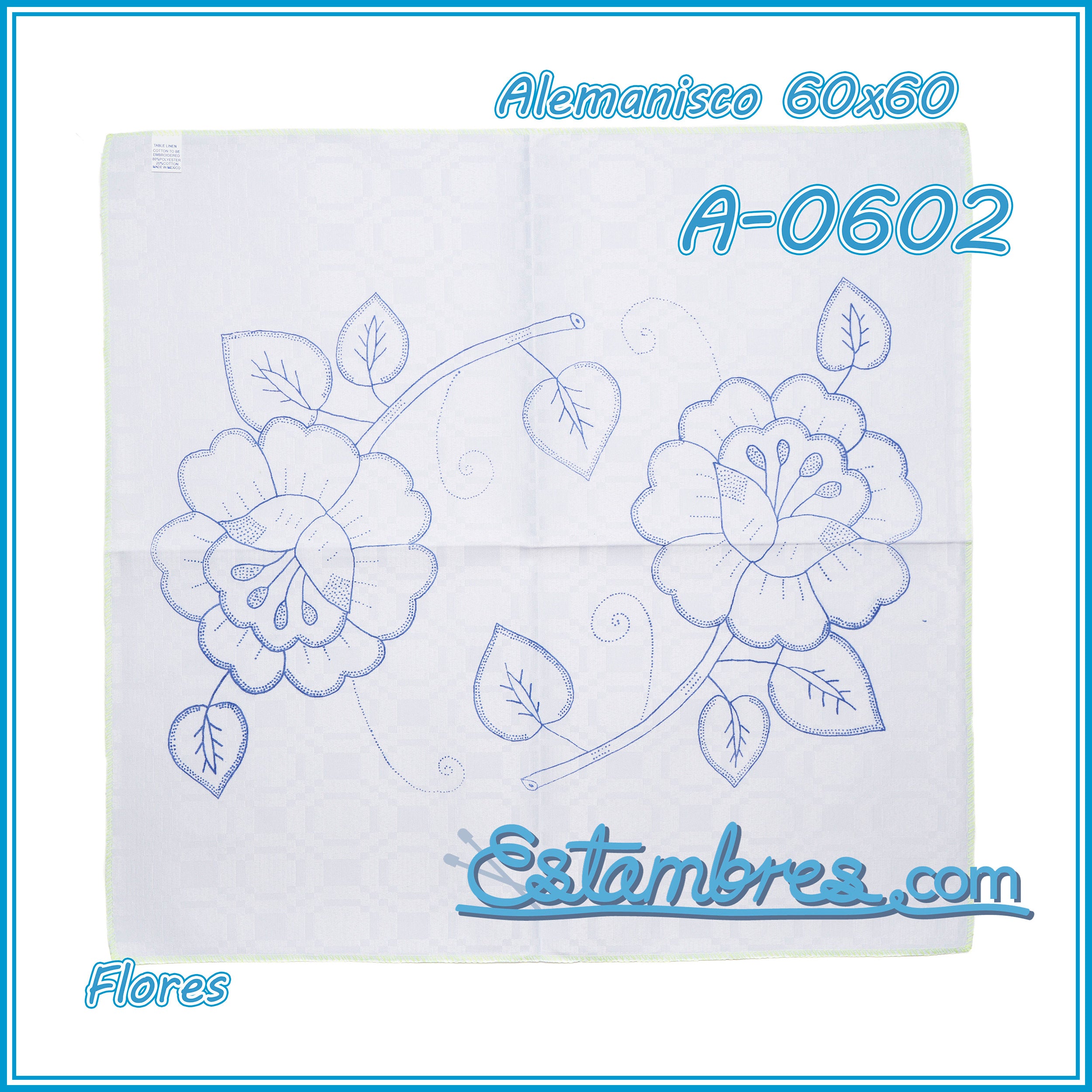 FLORES - Alemanisco [60x60cm]