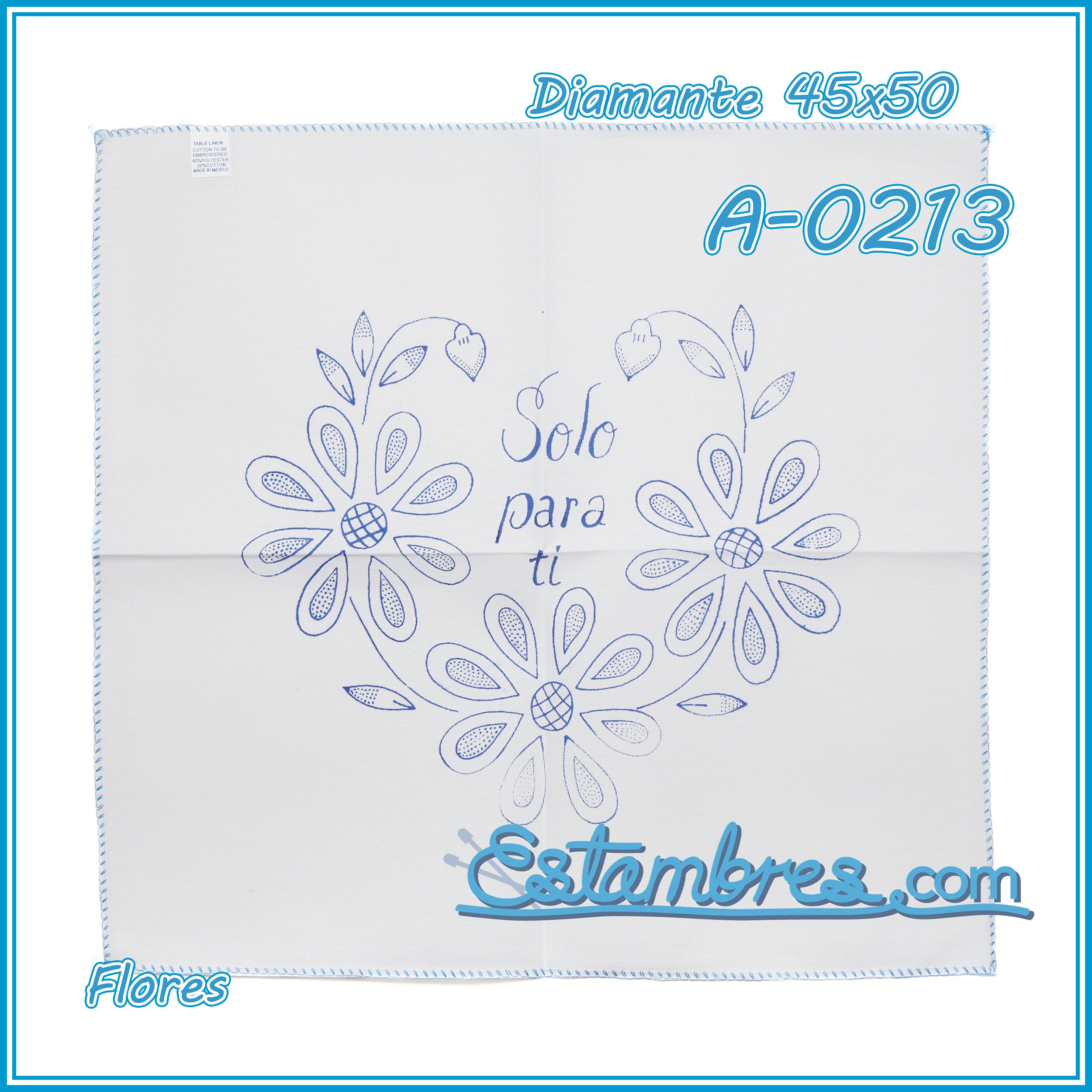 FLORES - Diamante [45x50cm]