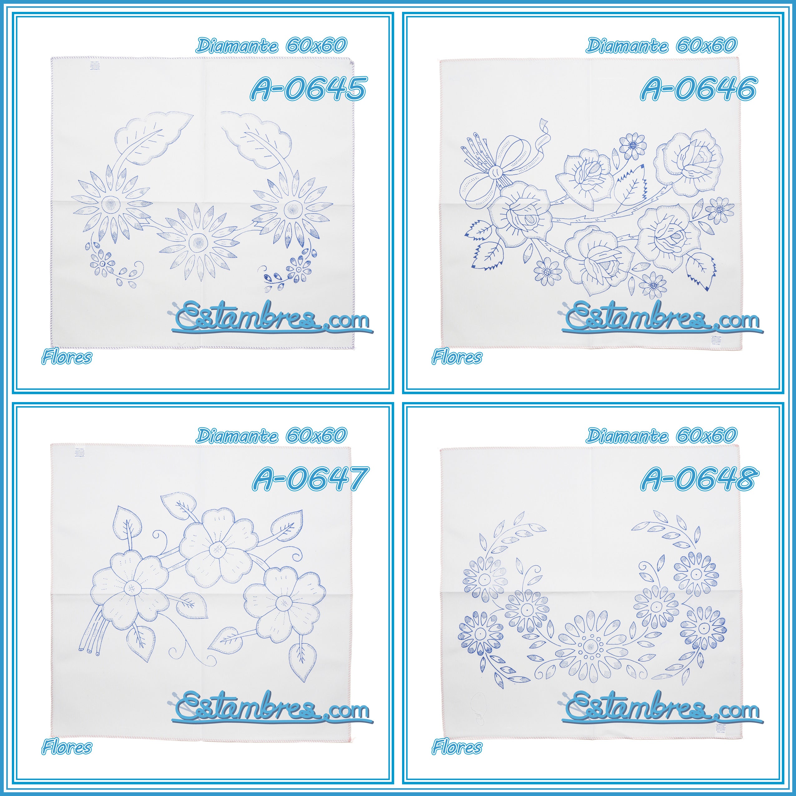 FLORES - Diamante [60x60cm]