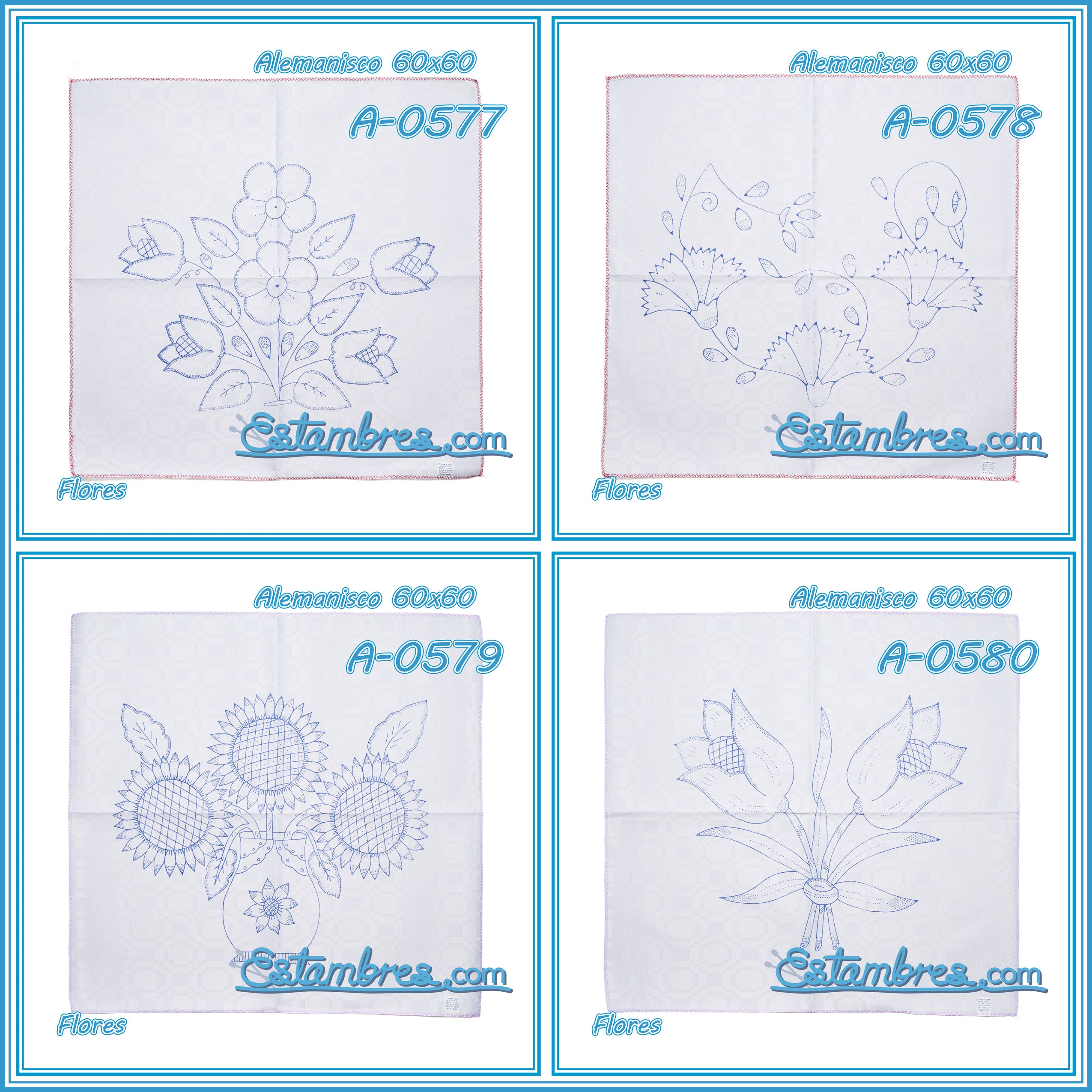 FLORES - Alemanisco [60x60cm]