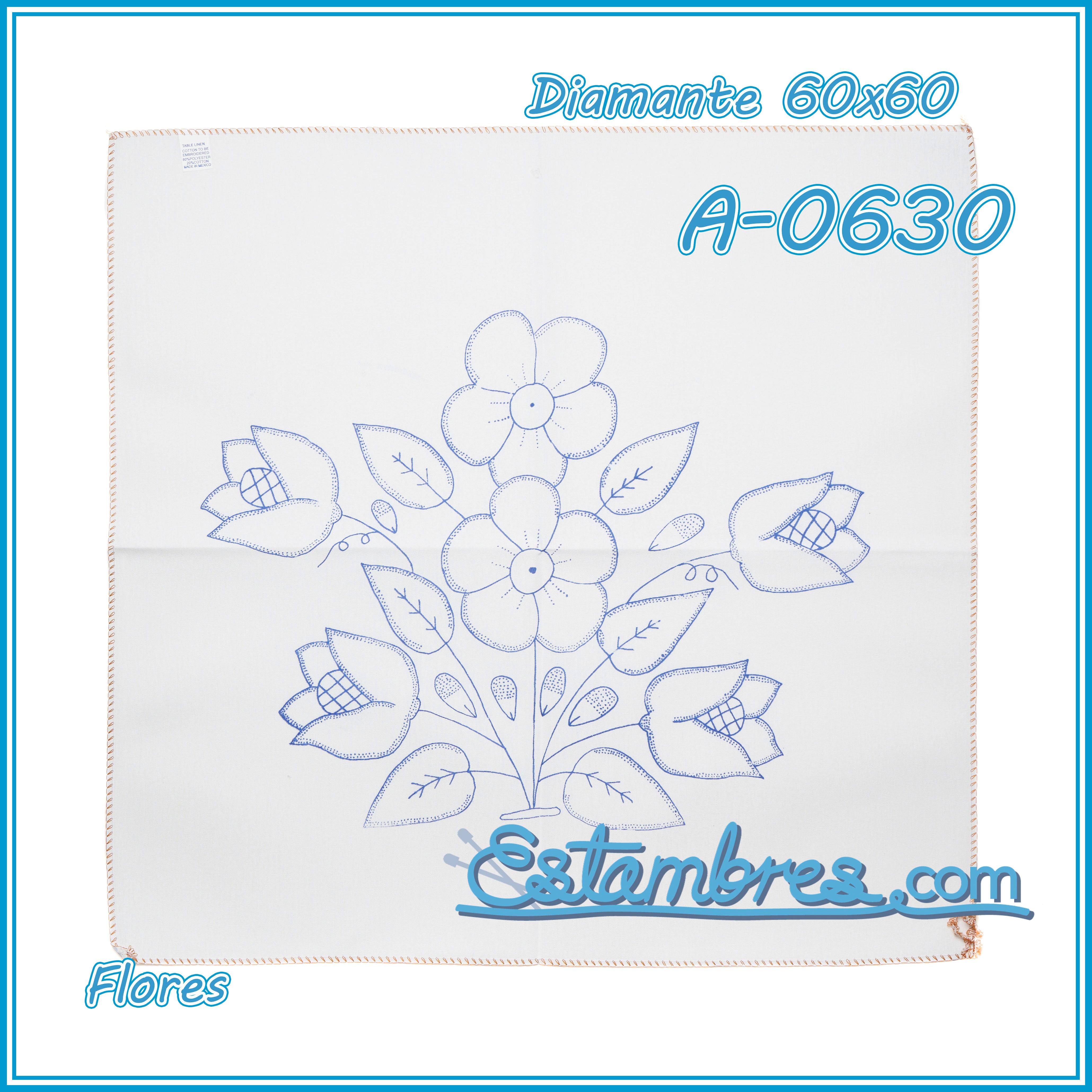 FLORES - Diamante [60x60cm]