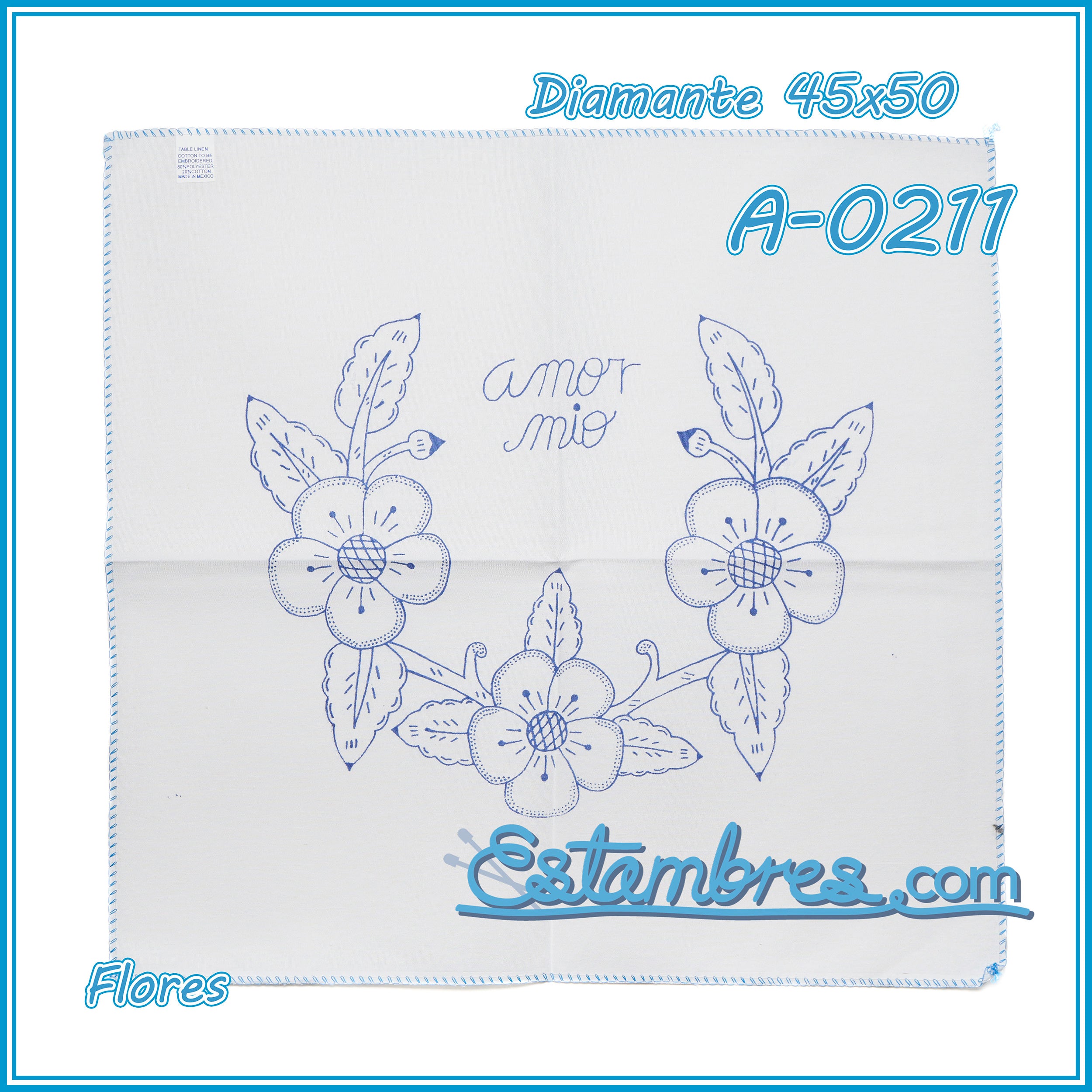 FLORES - Diamante [45x50cm]
