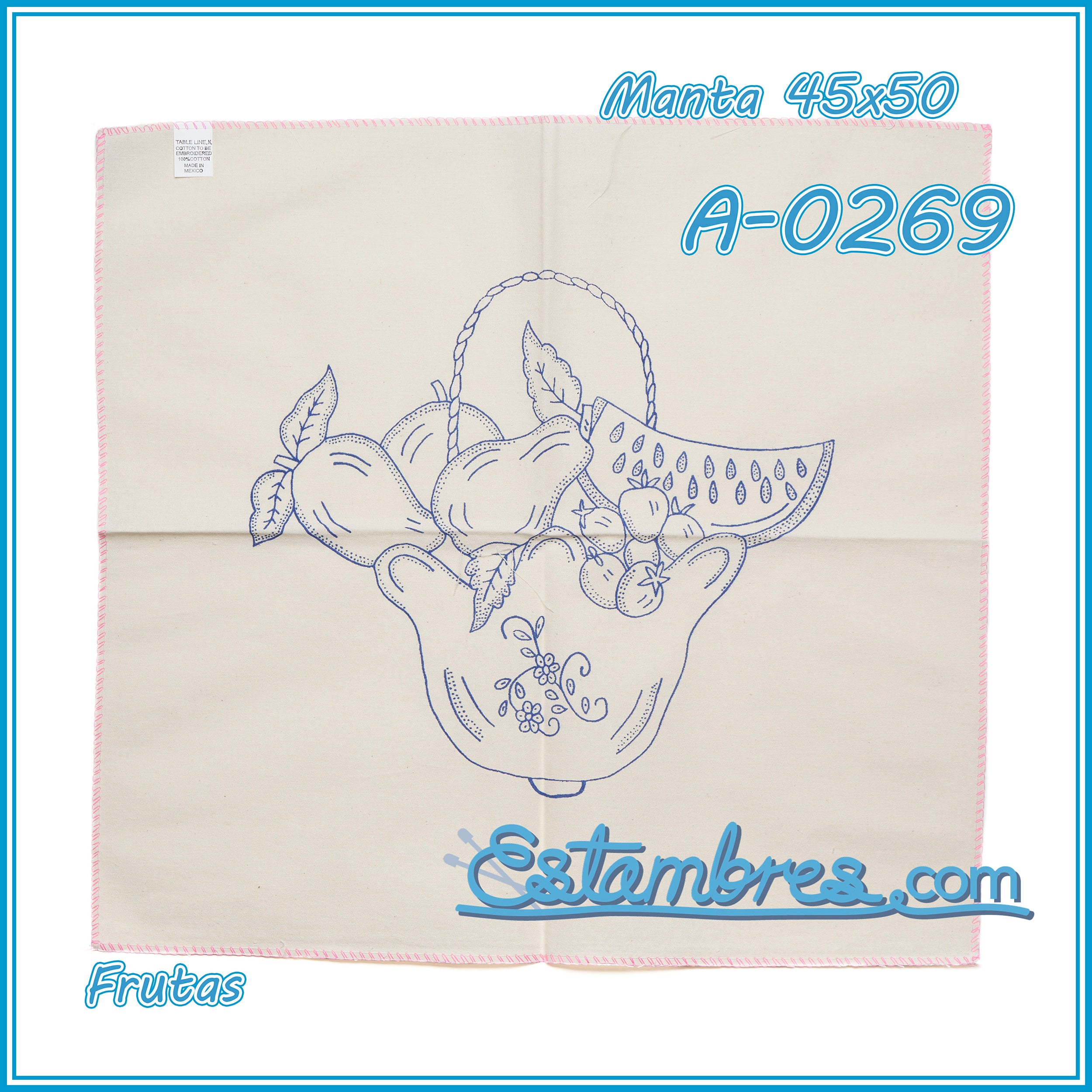 FRUTAS - Manta [45x50cm]