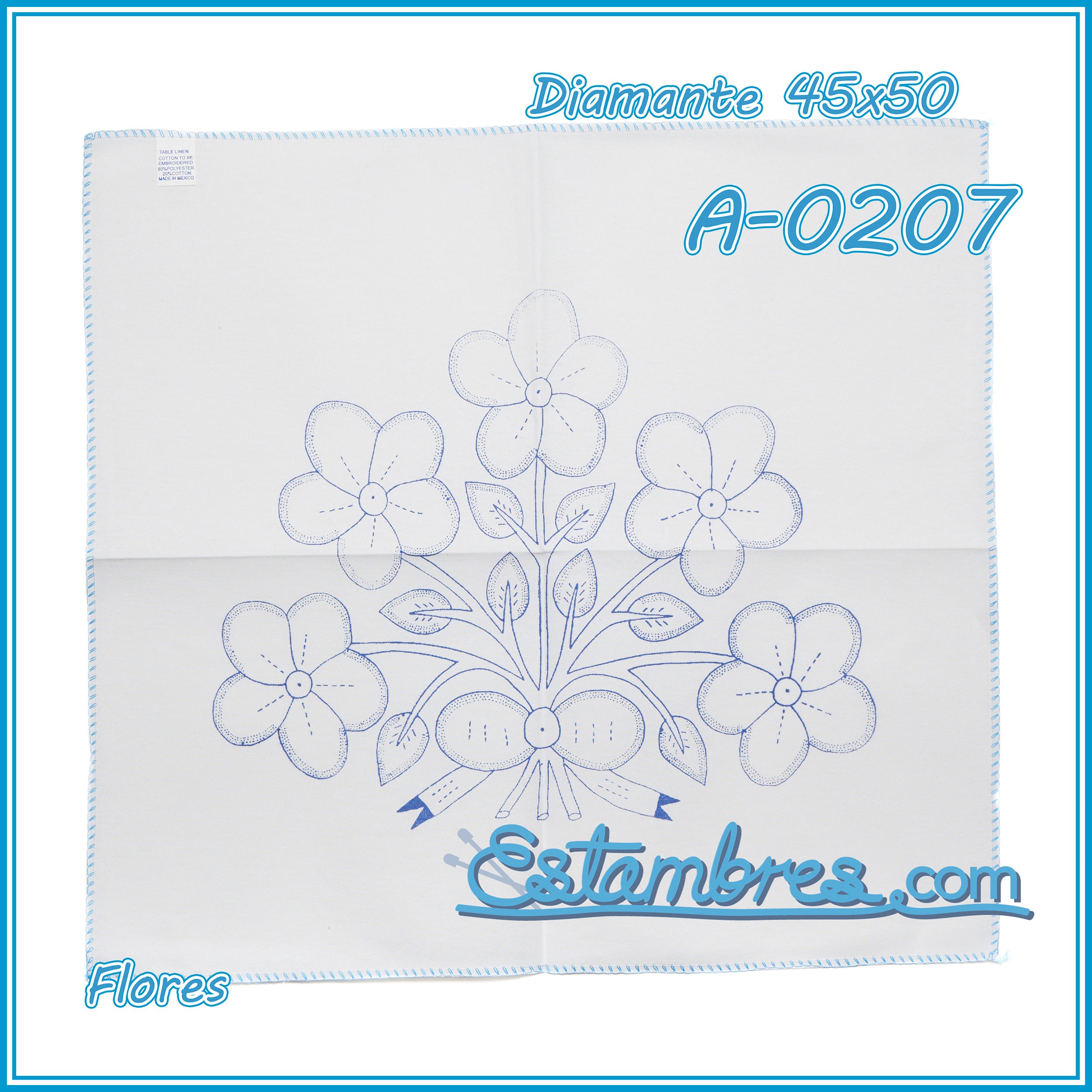 FLORES - Diamante [45x50cm]
