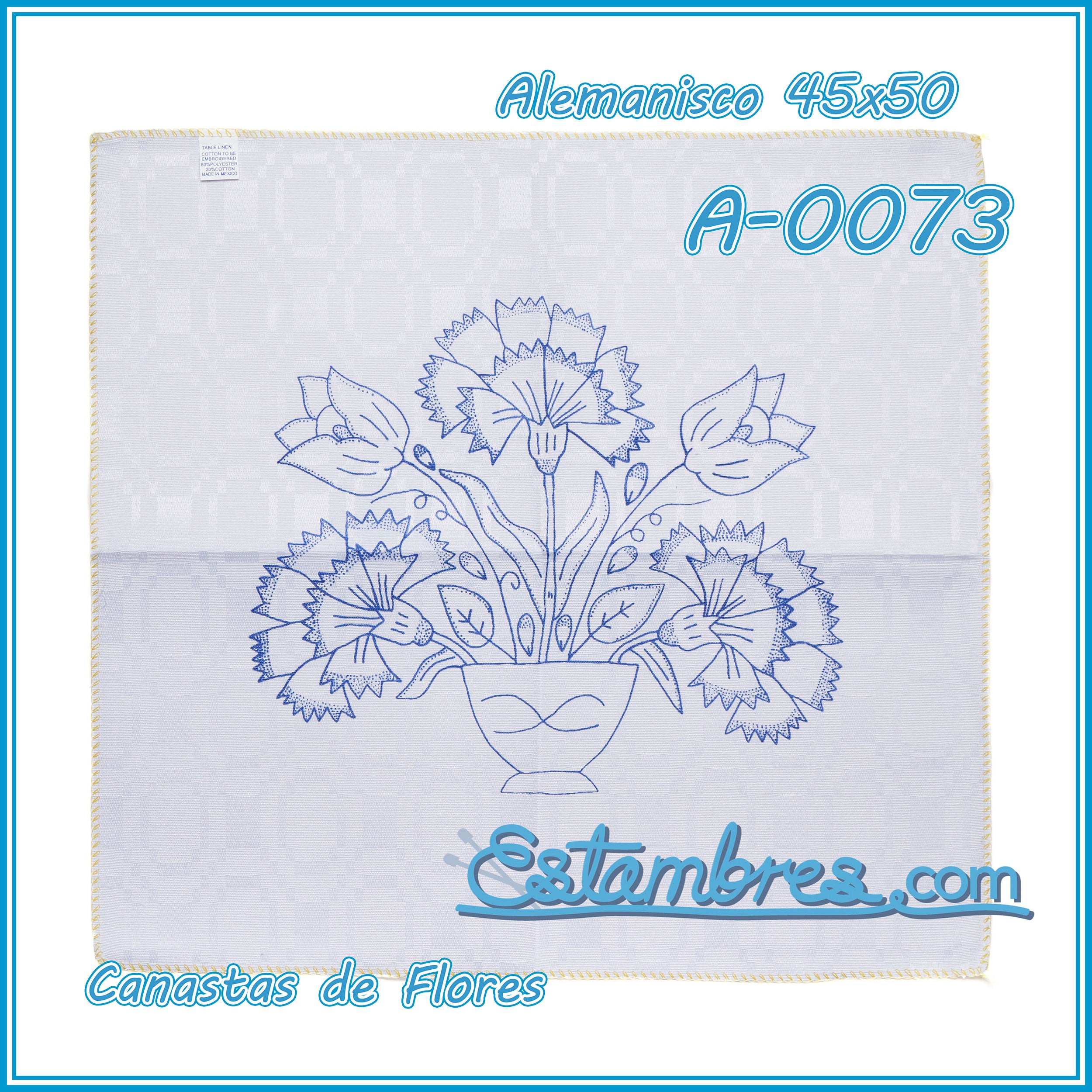 CANASTAS de FLORES - Alemanisco [45x50cm]